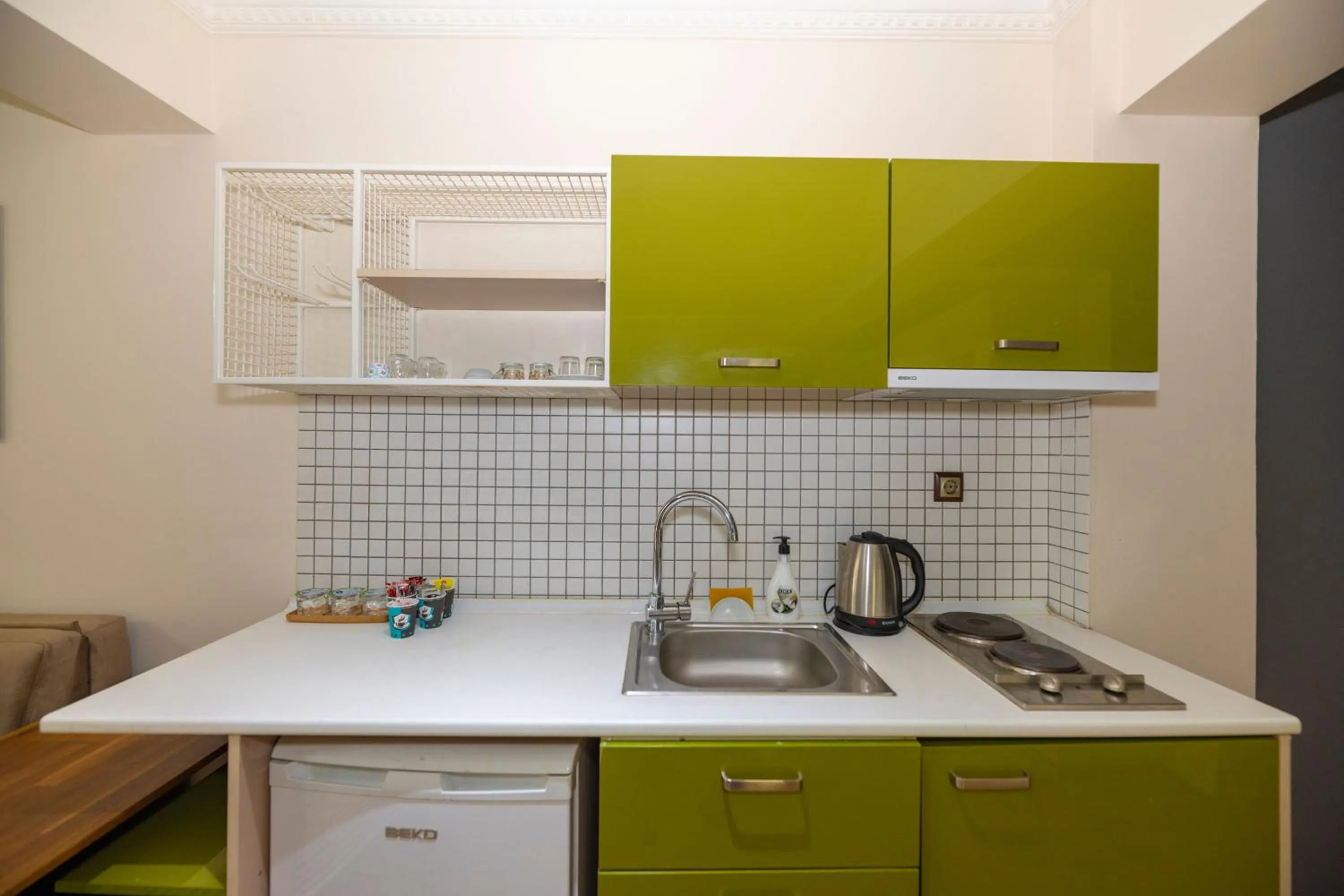 Kitchen or kitchenette in GRAND OPERA HOTEL
