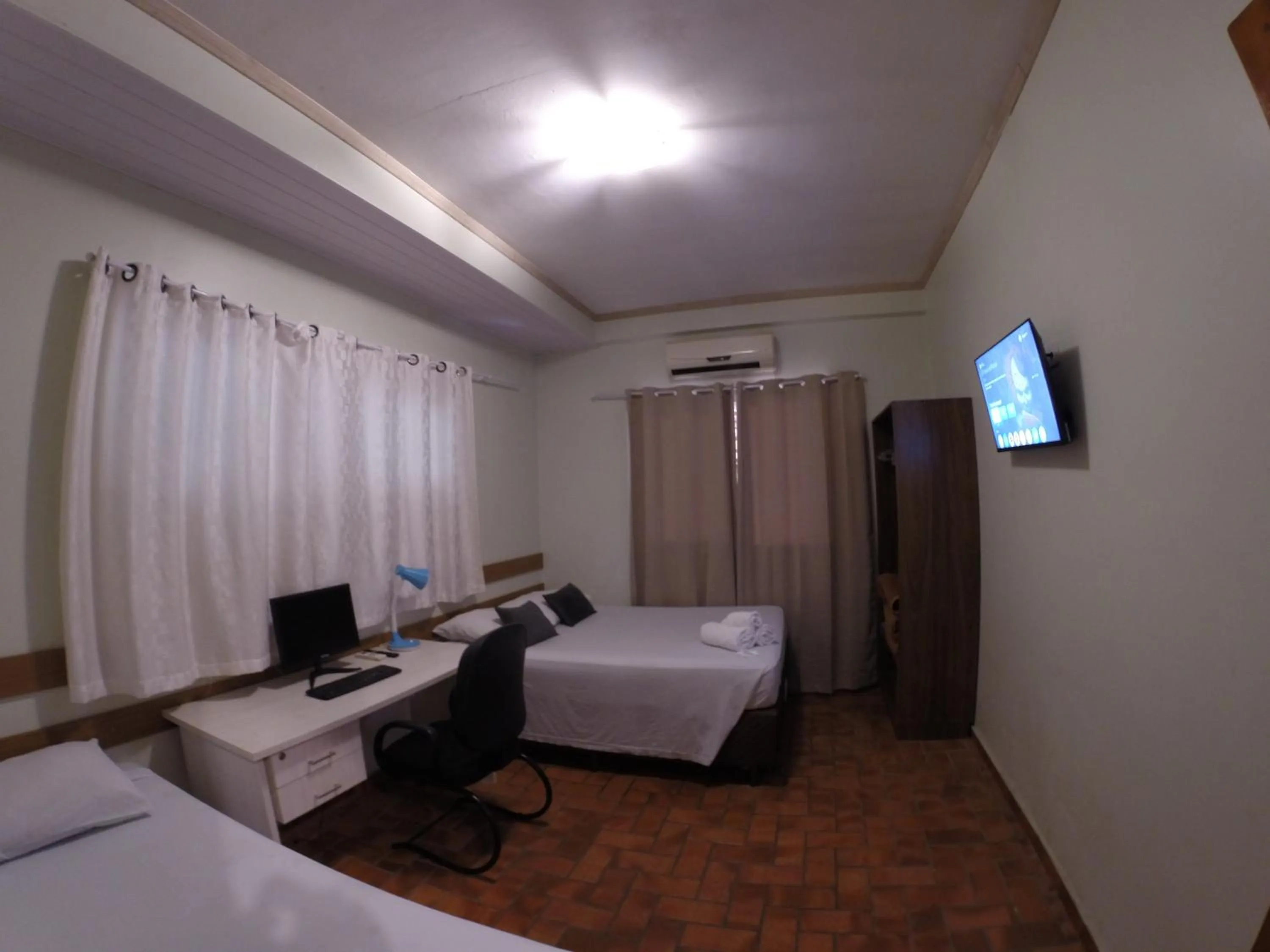 Bed in POUSADA EVELINA