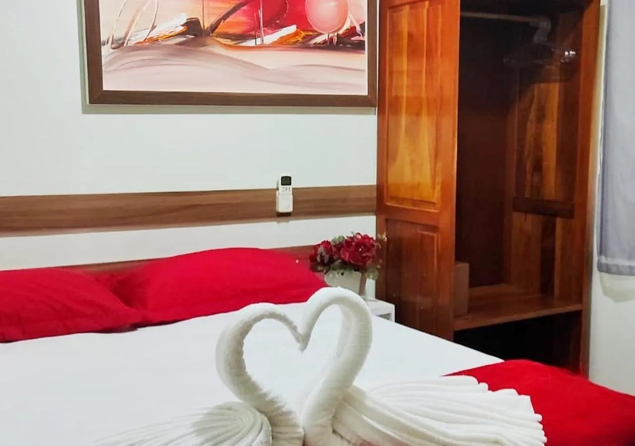 Bed in POUSADA EVELINA