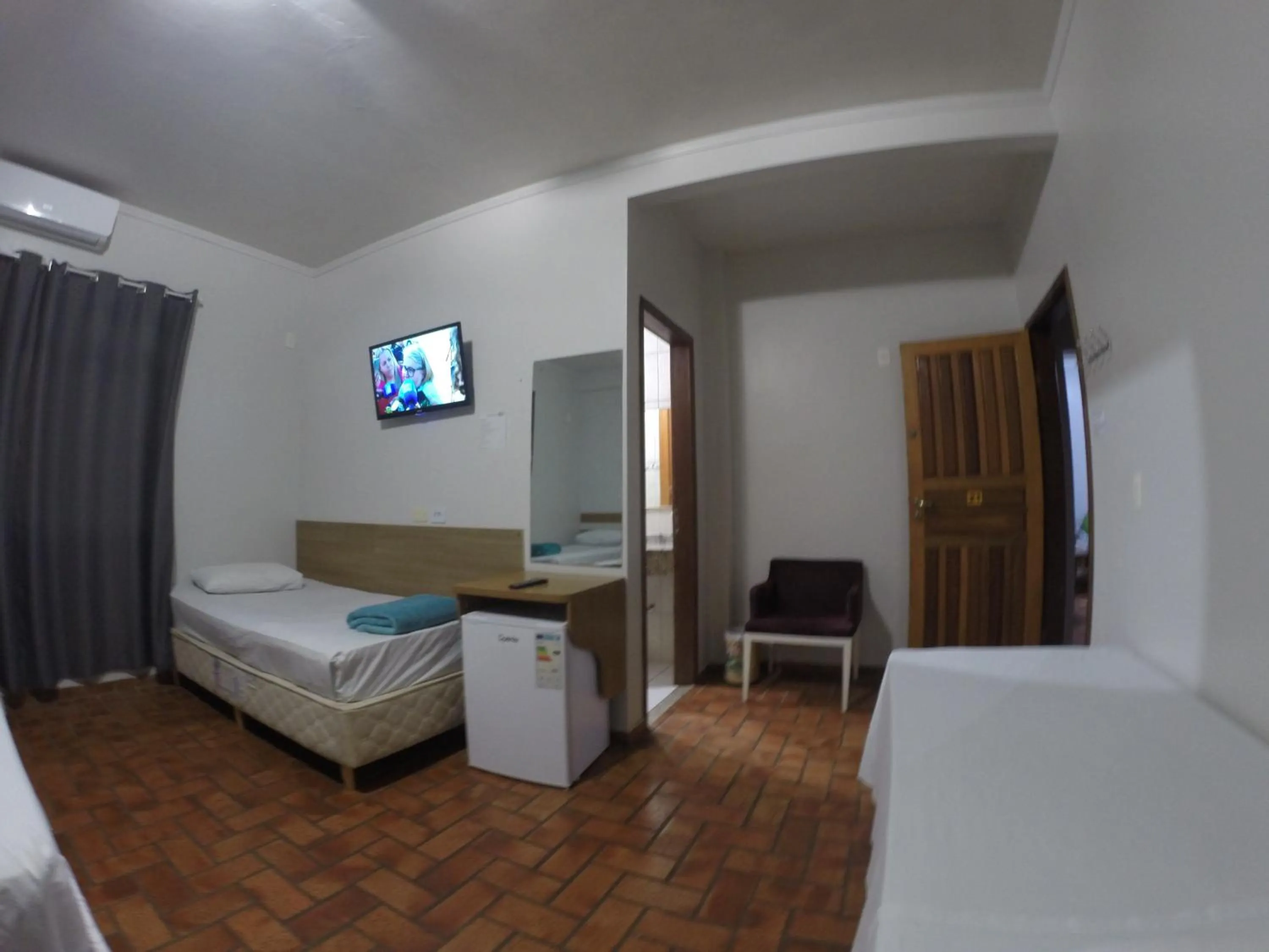 Bed in POUSADA EVELINA