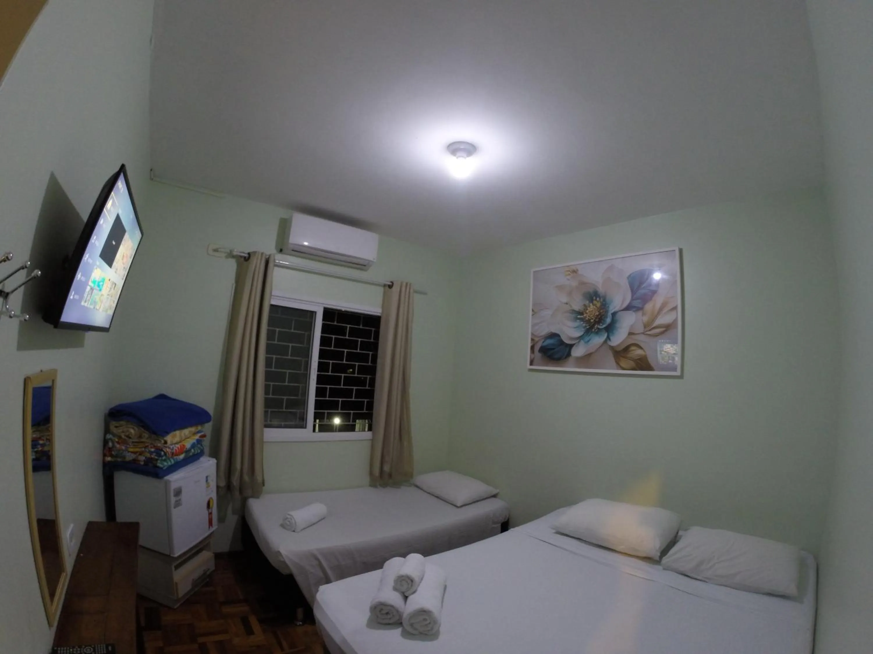 Bed in POUSADA EVELINA