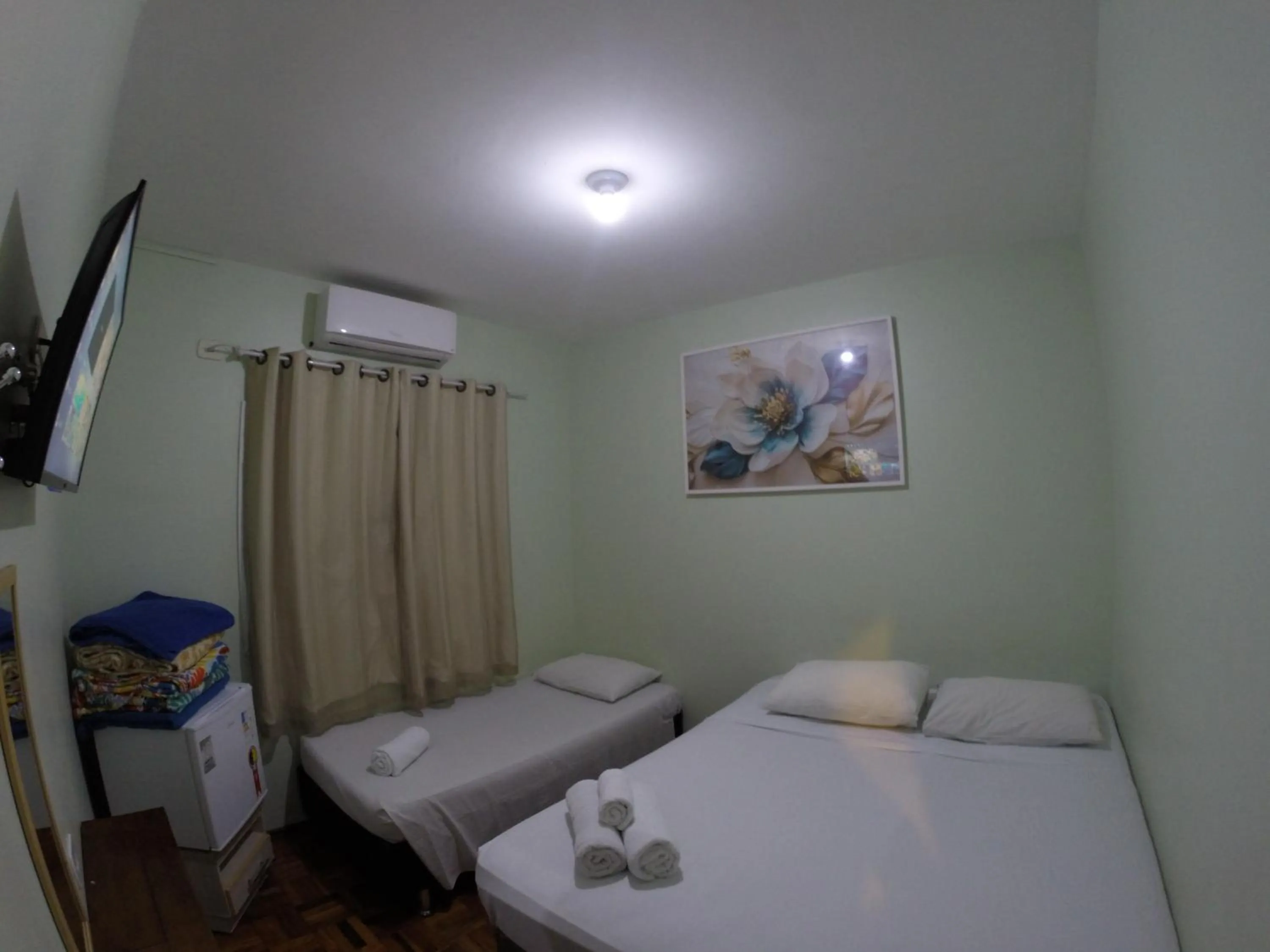 Bed in POUSADA EVELINA