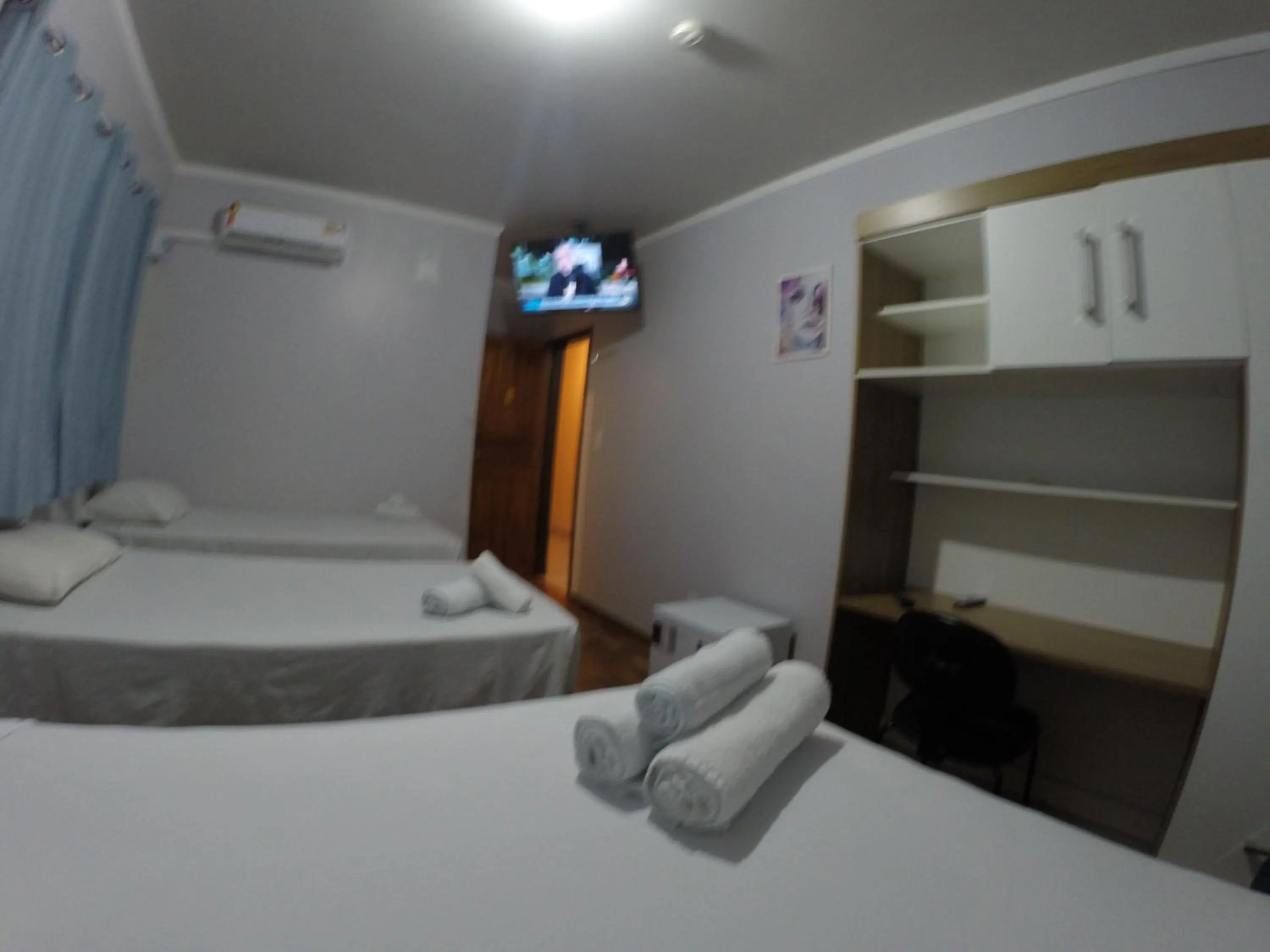 Bed in POUSADA EVELINA