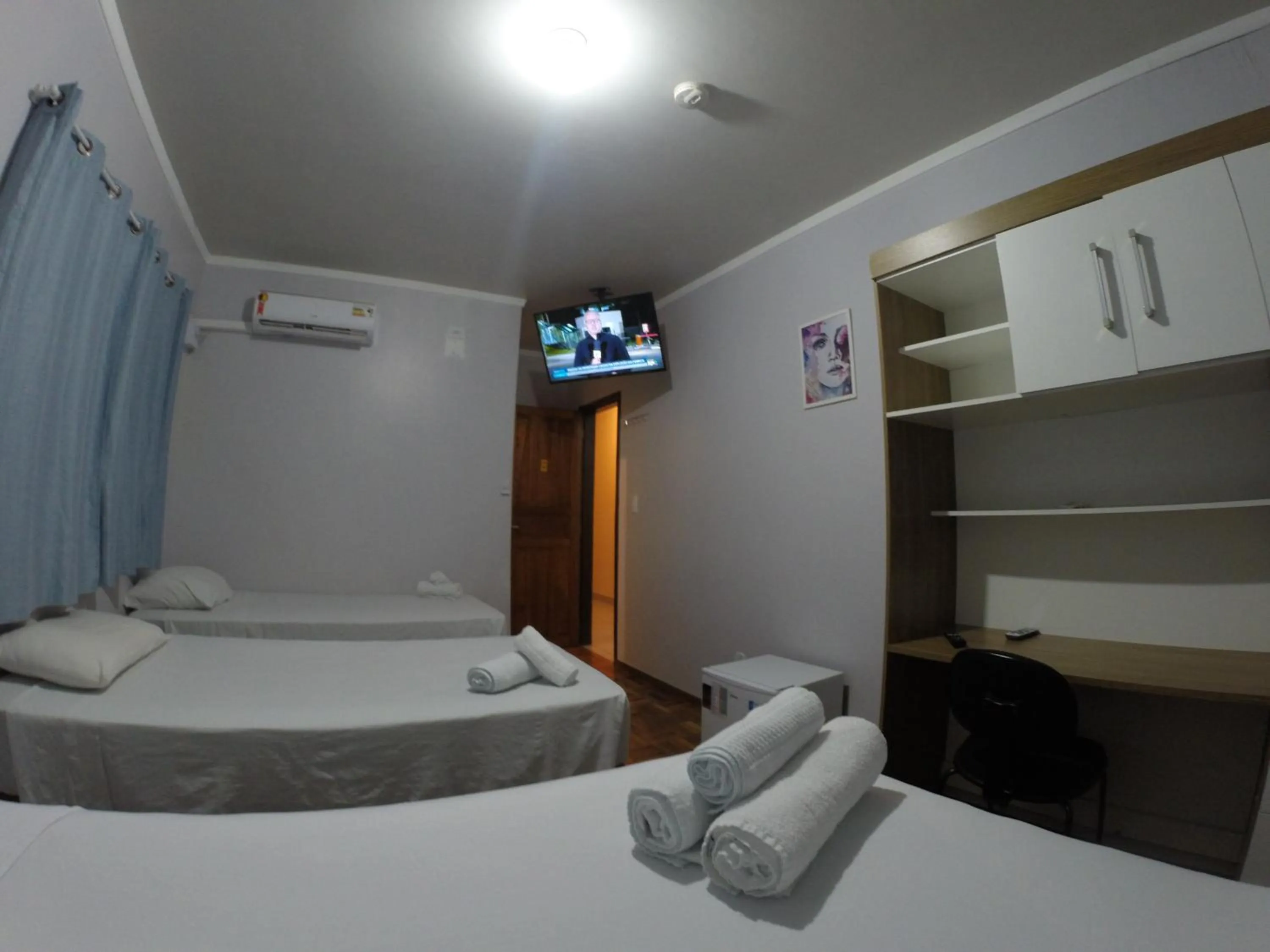 Bed in POUSADA EVELINA