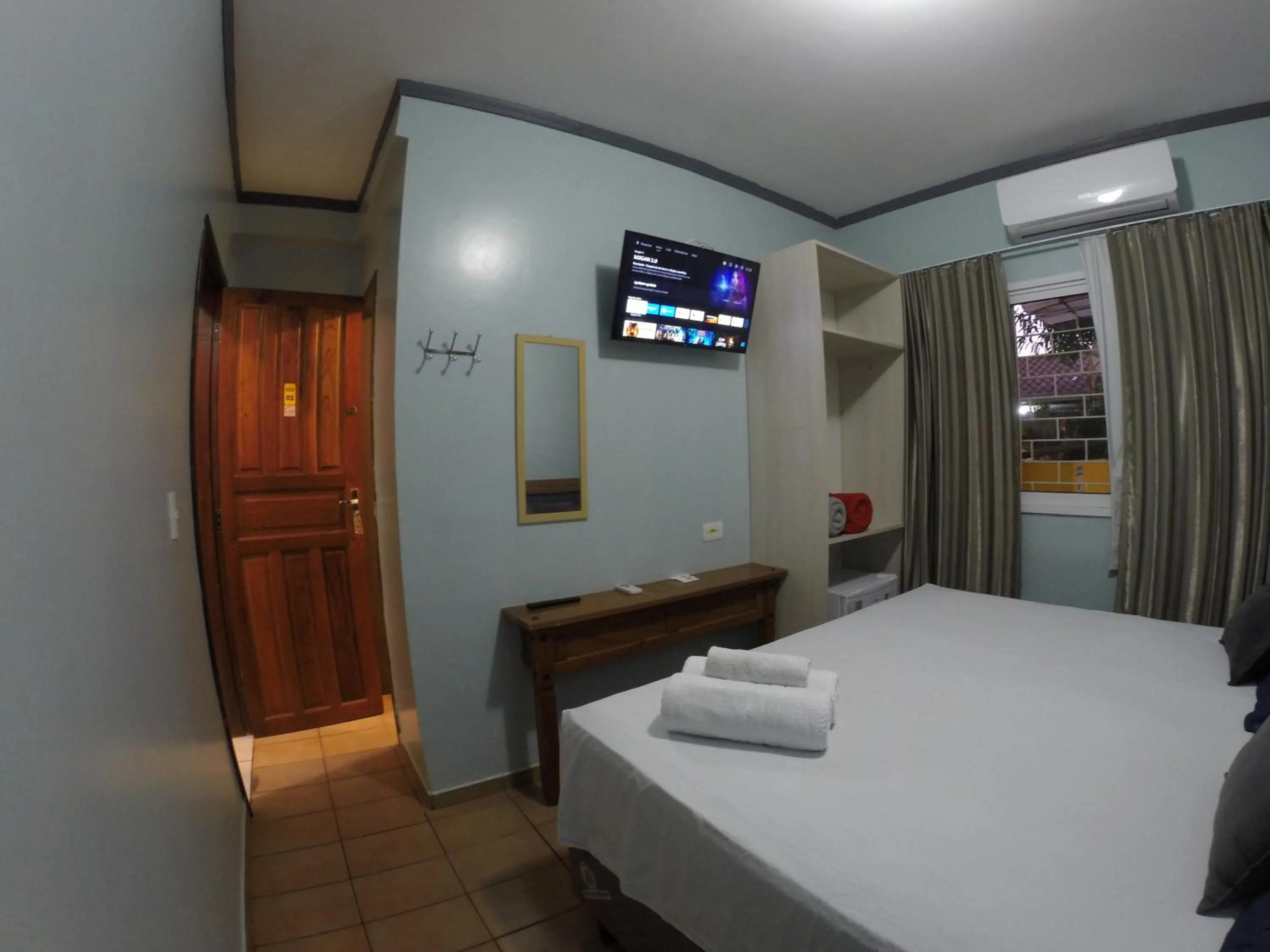 Bed in POUSADA EVELINA