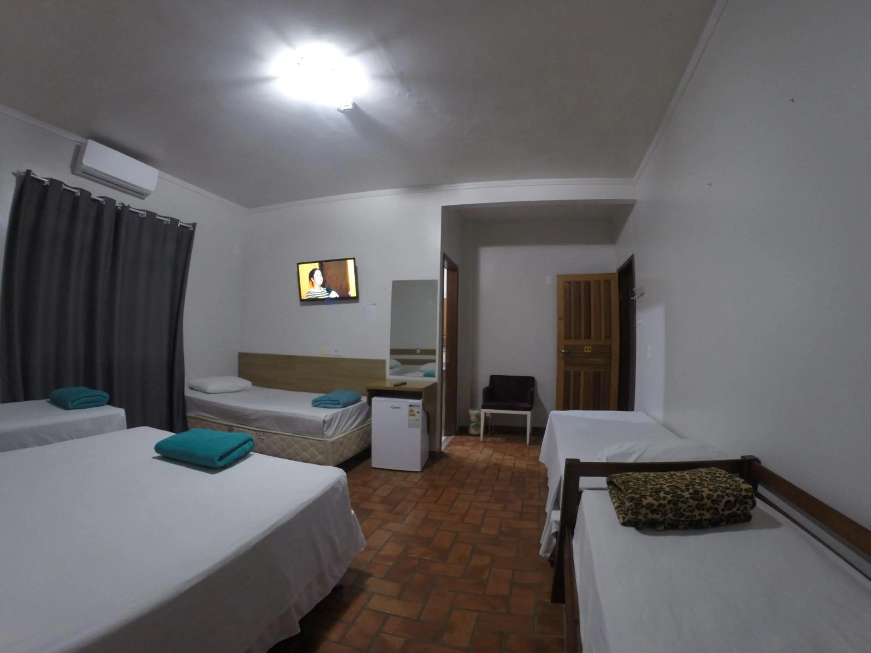 Bed in POUSADA EVELINA