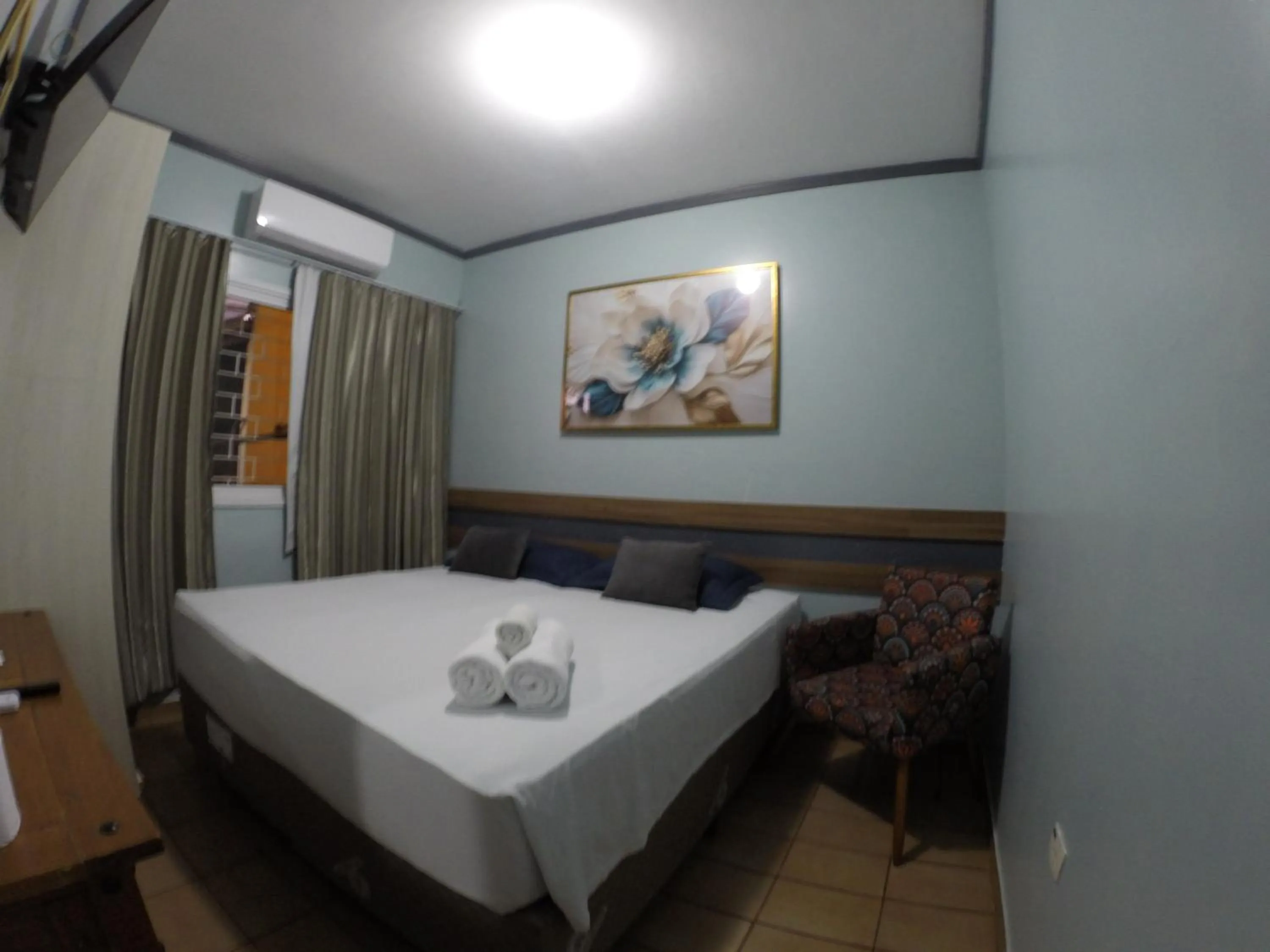 Bed in POUSADA EVELINA