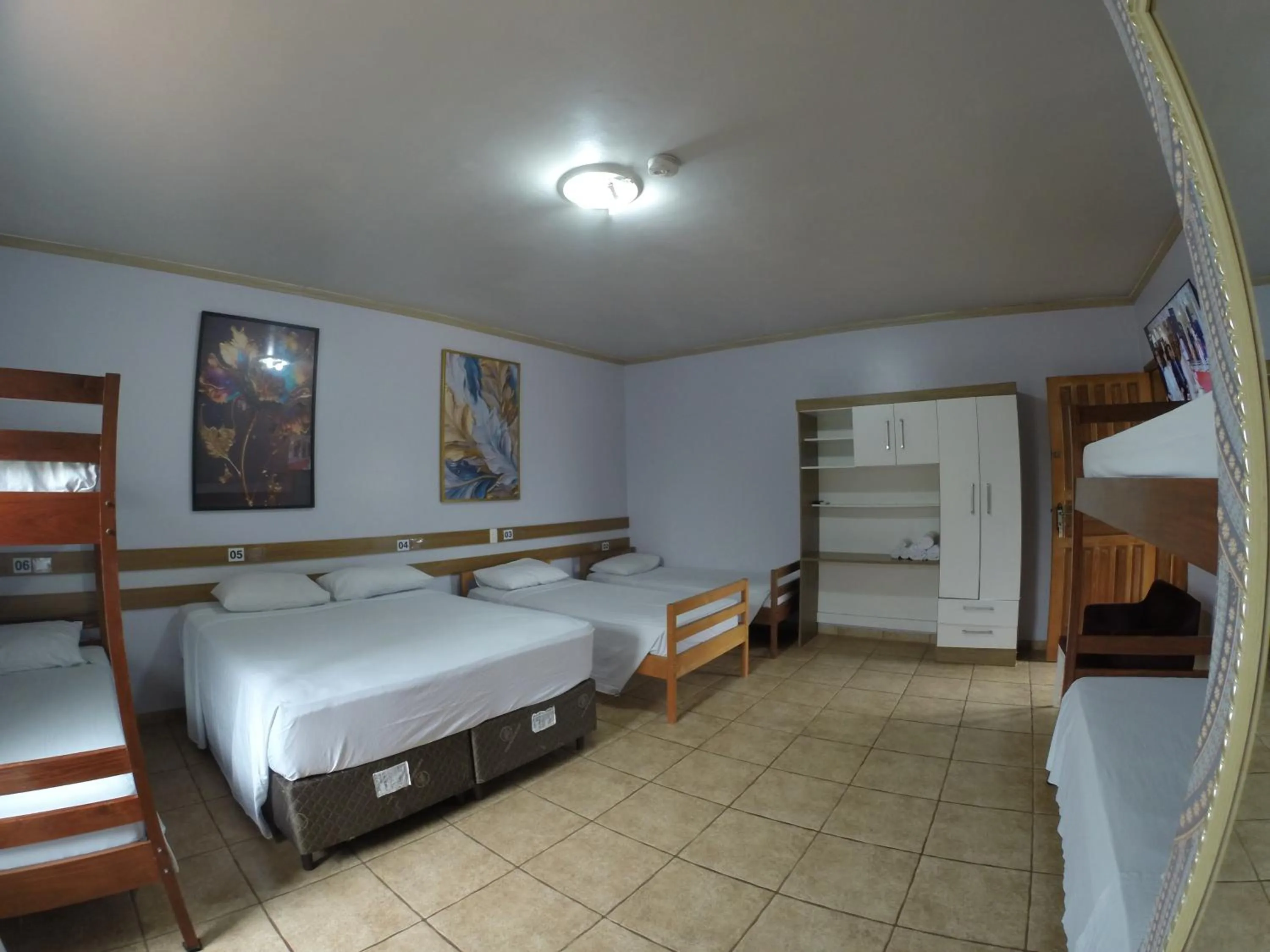 Bed in POUSADA EVELINA