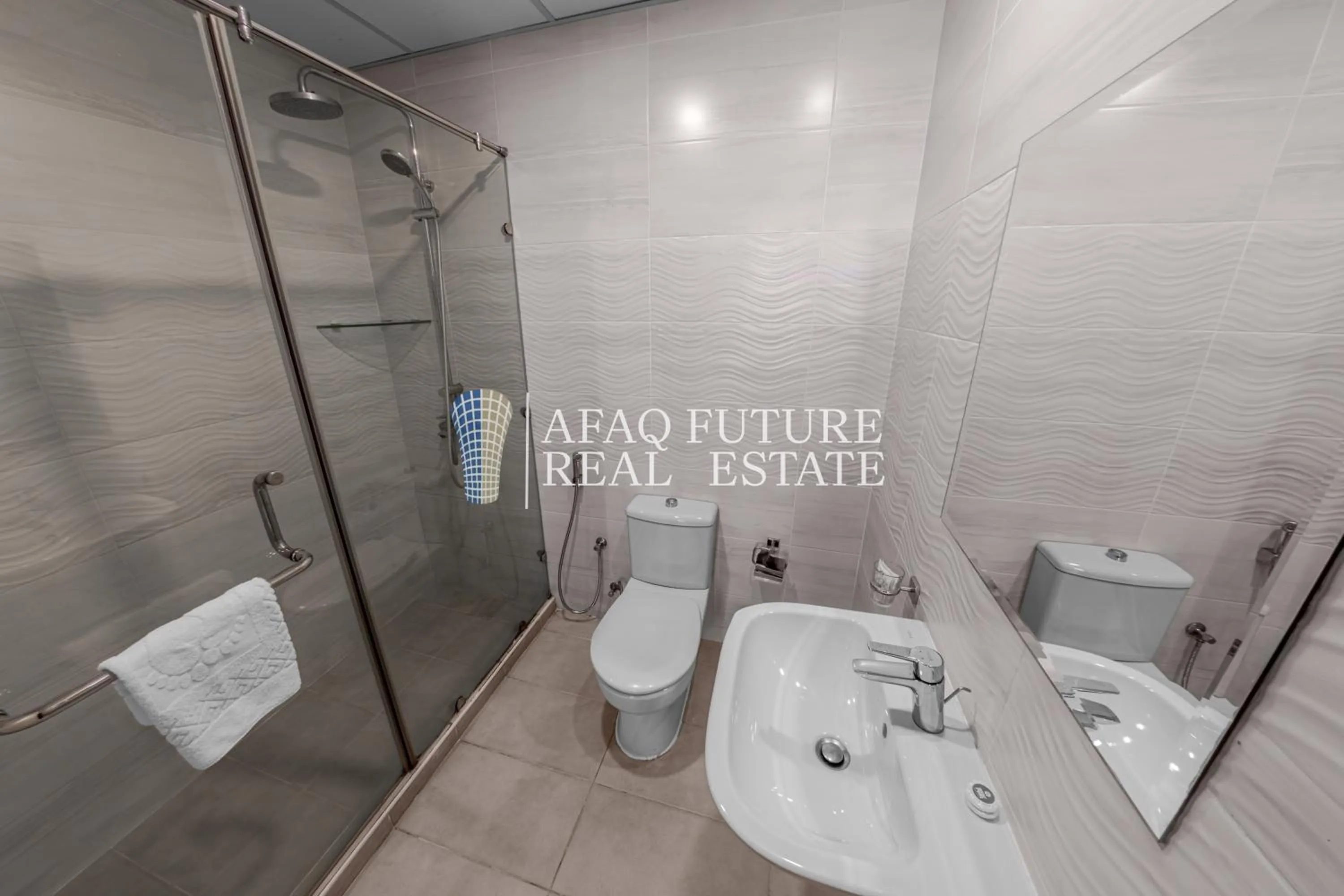 Bathroom in Afaq Tower