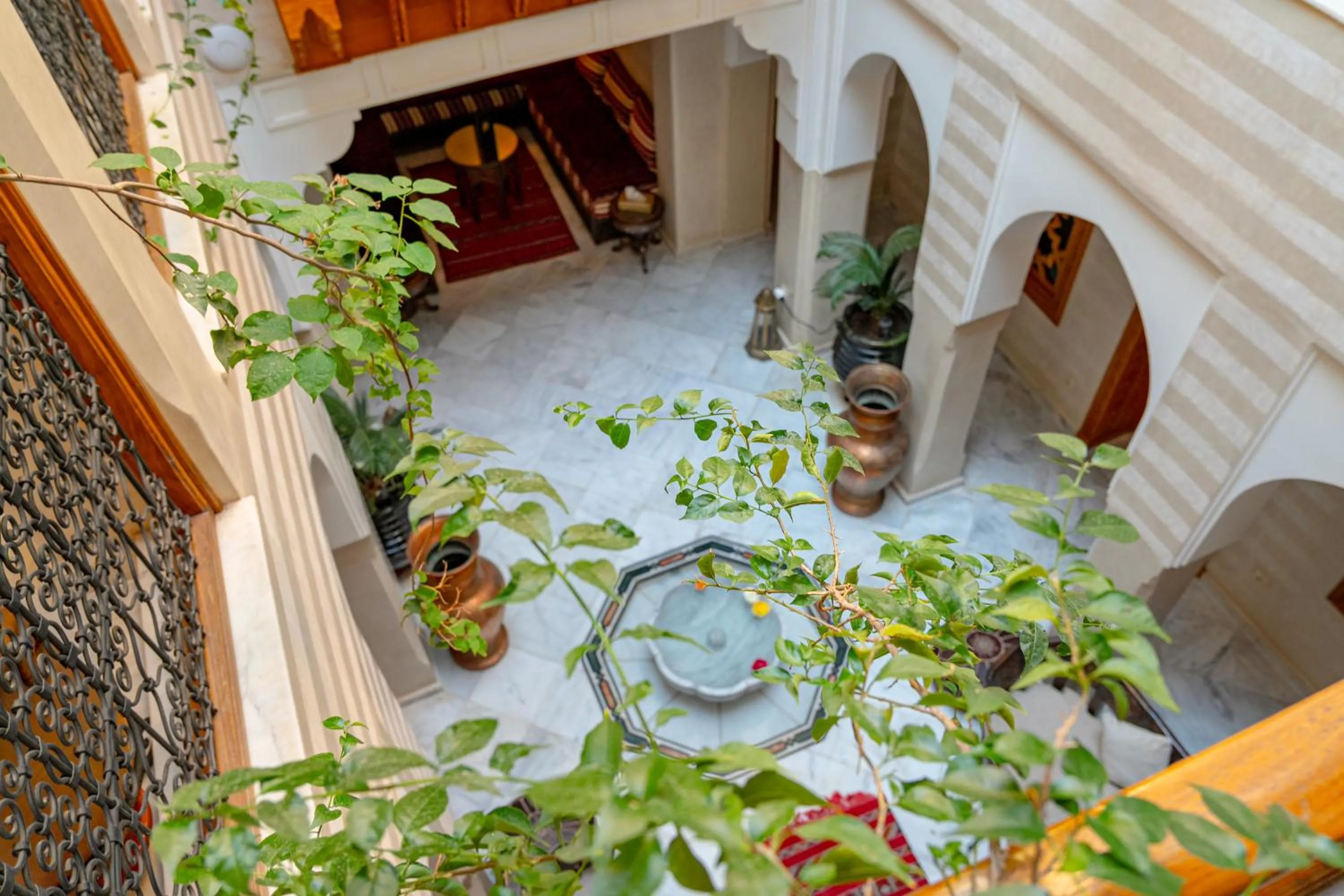 Patio in Palais Tara & Spa