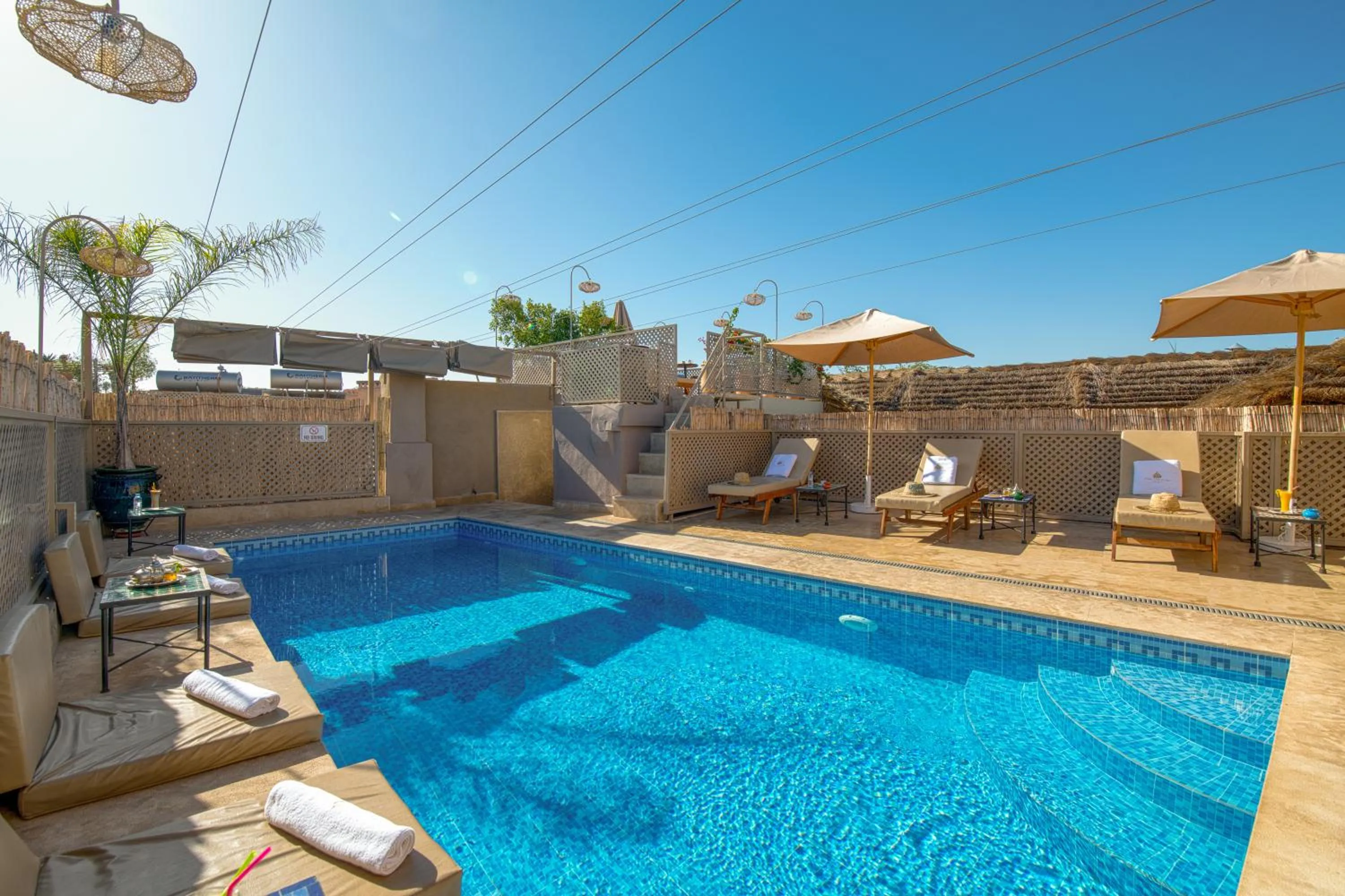 Swimming pool in Palais Tara & Spa