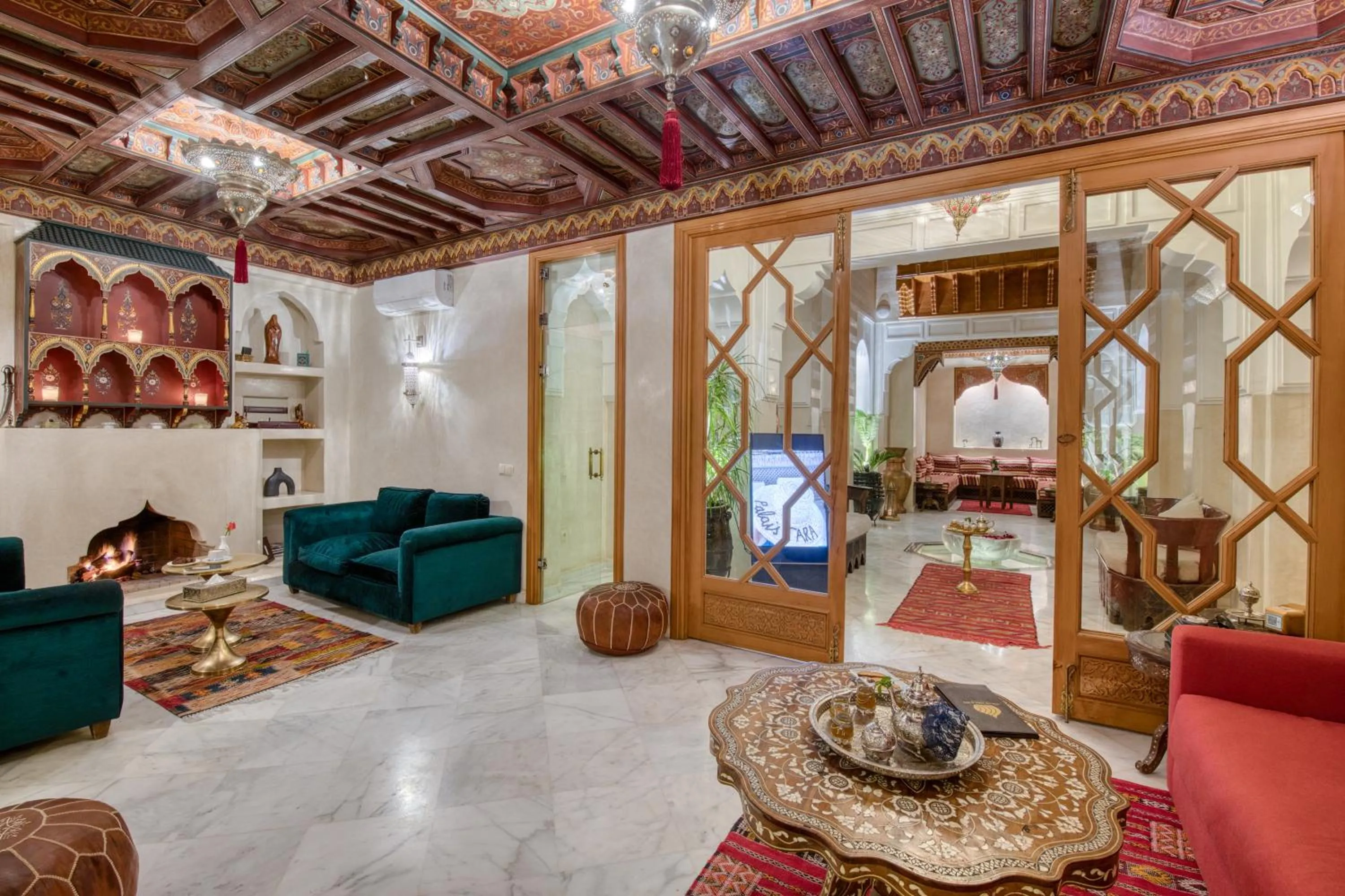 Living room in Palais Tara & Spa