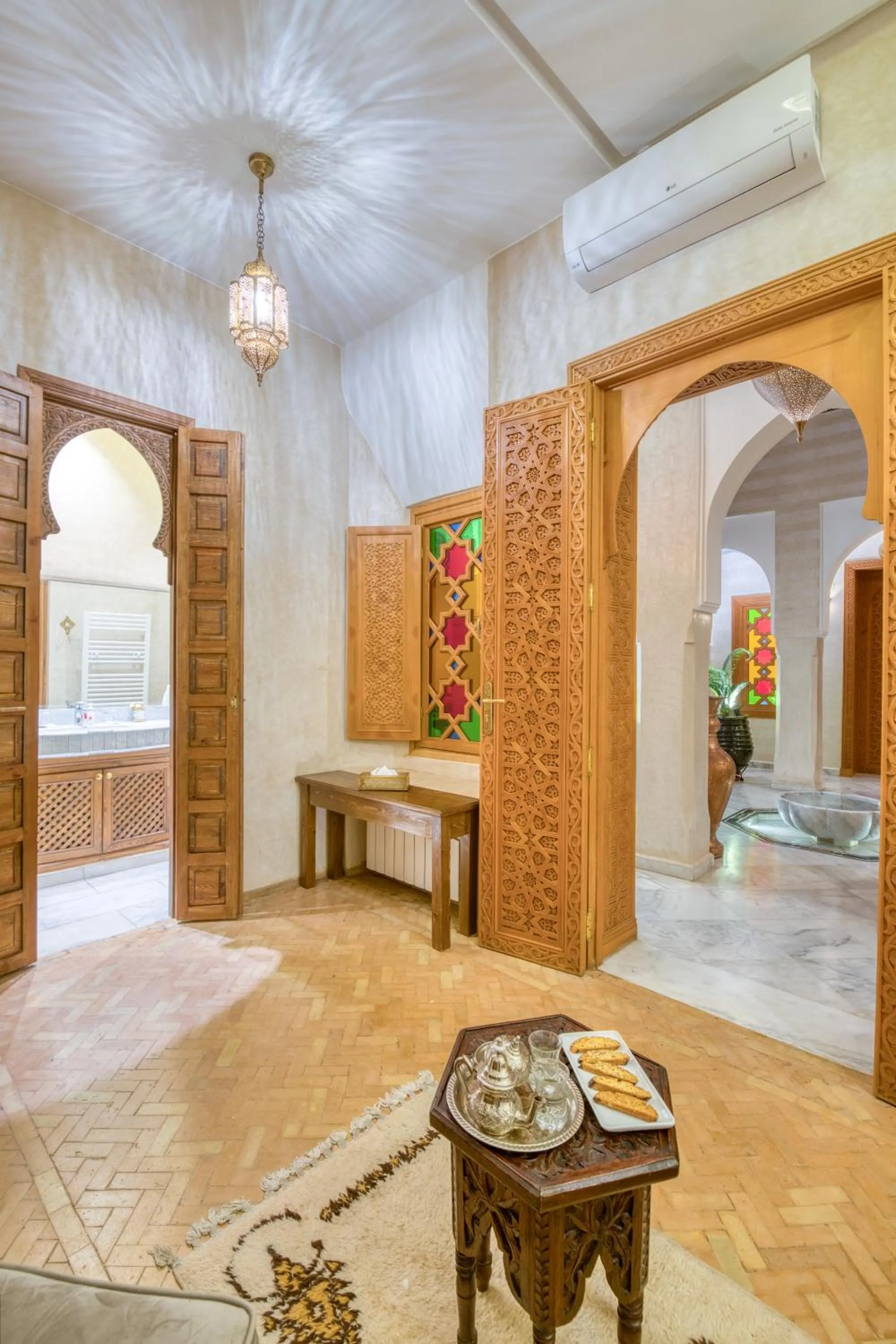 Seating area in Palais Tara & Spa
