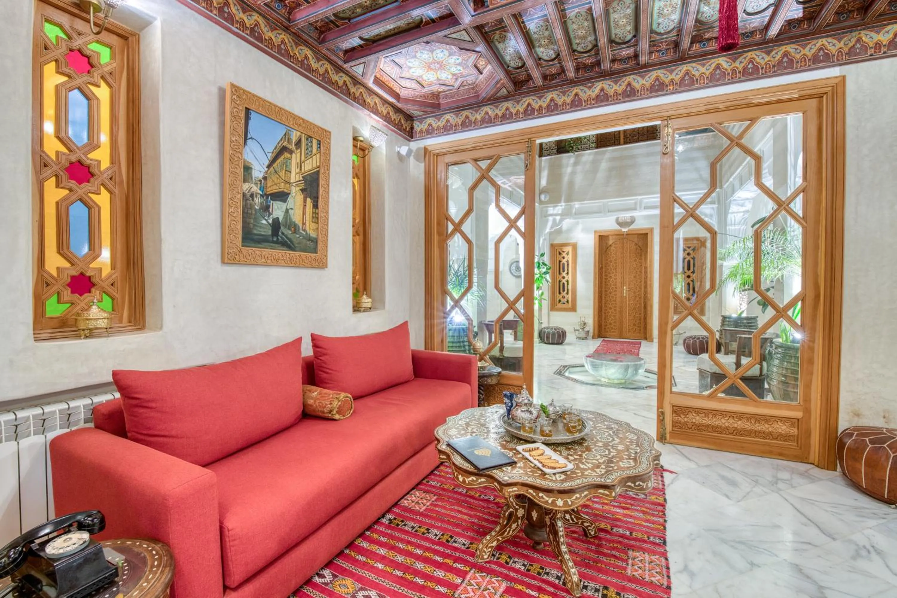 Living room in Palais Tara & Spa