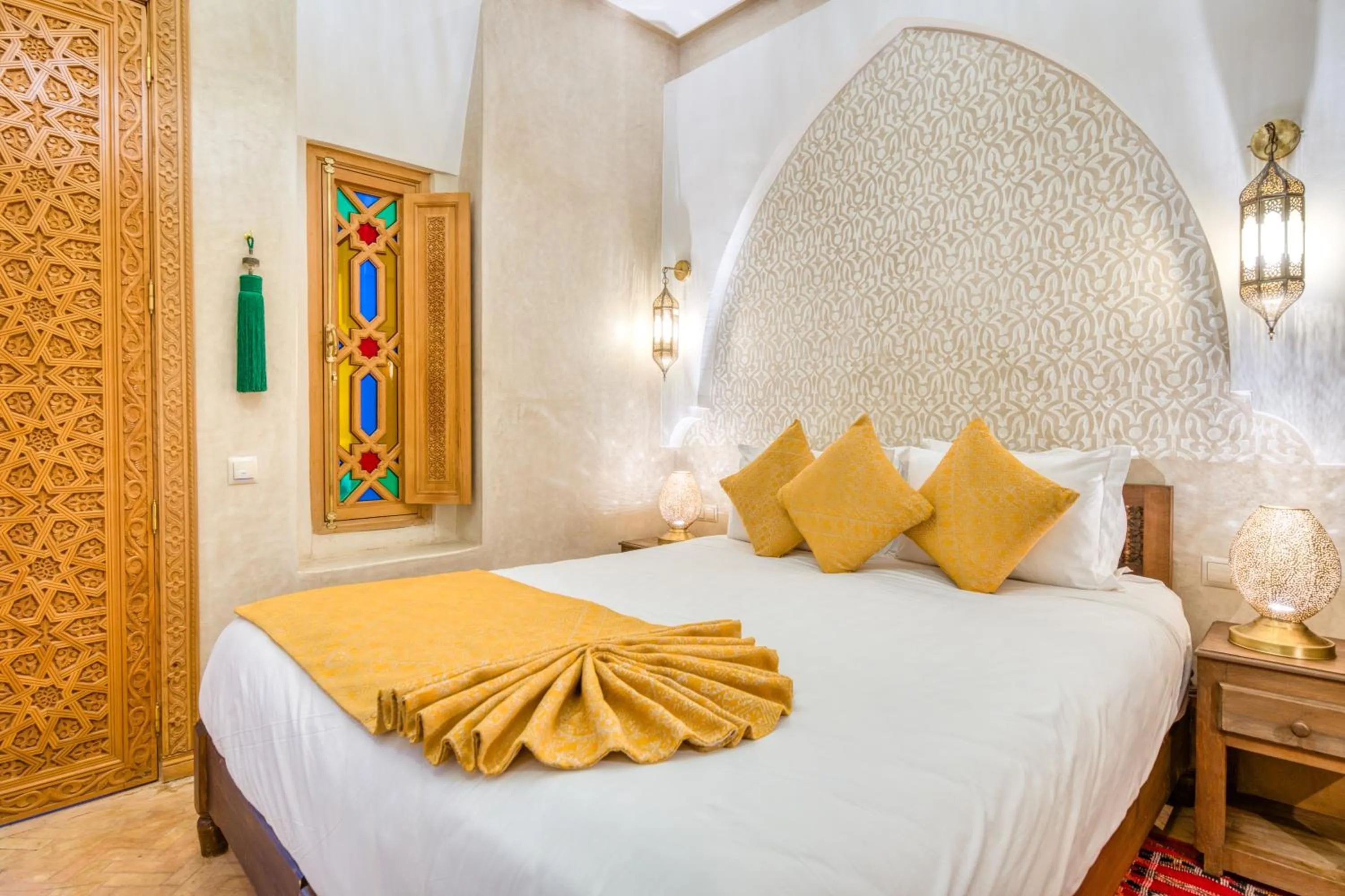 Bed in Palais Tara & Spa