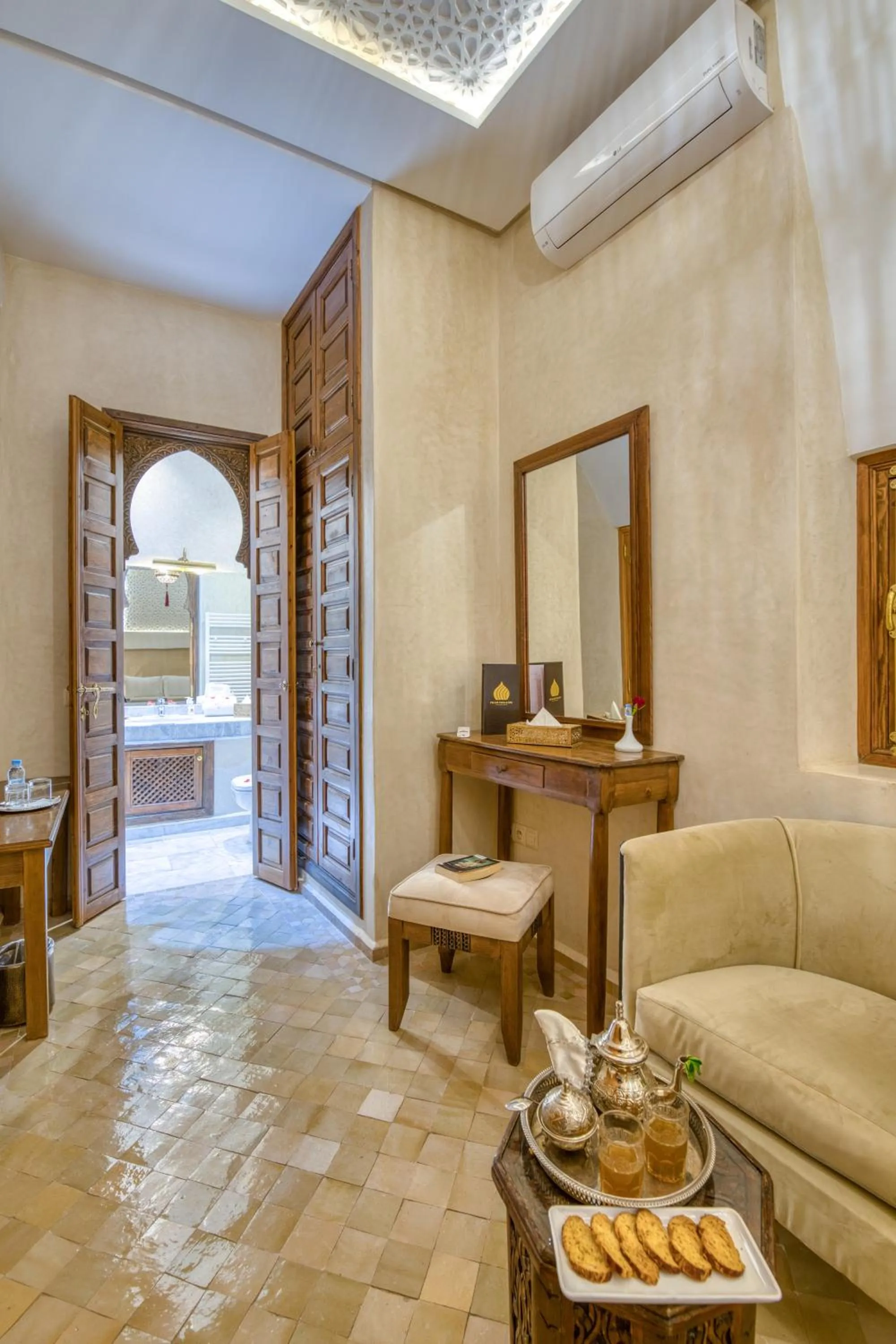 Seating area in Palais Tara & Spa