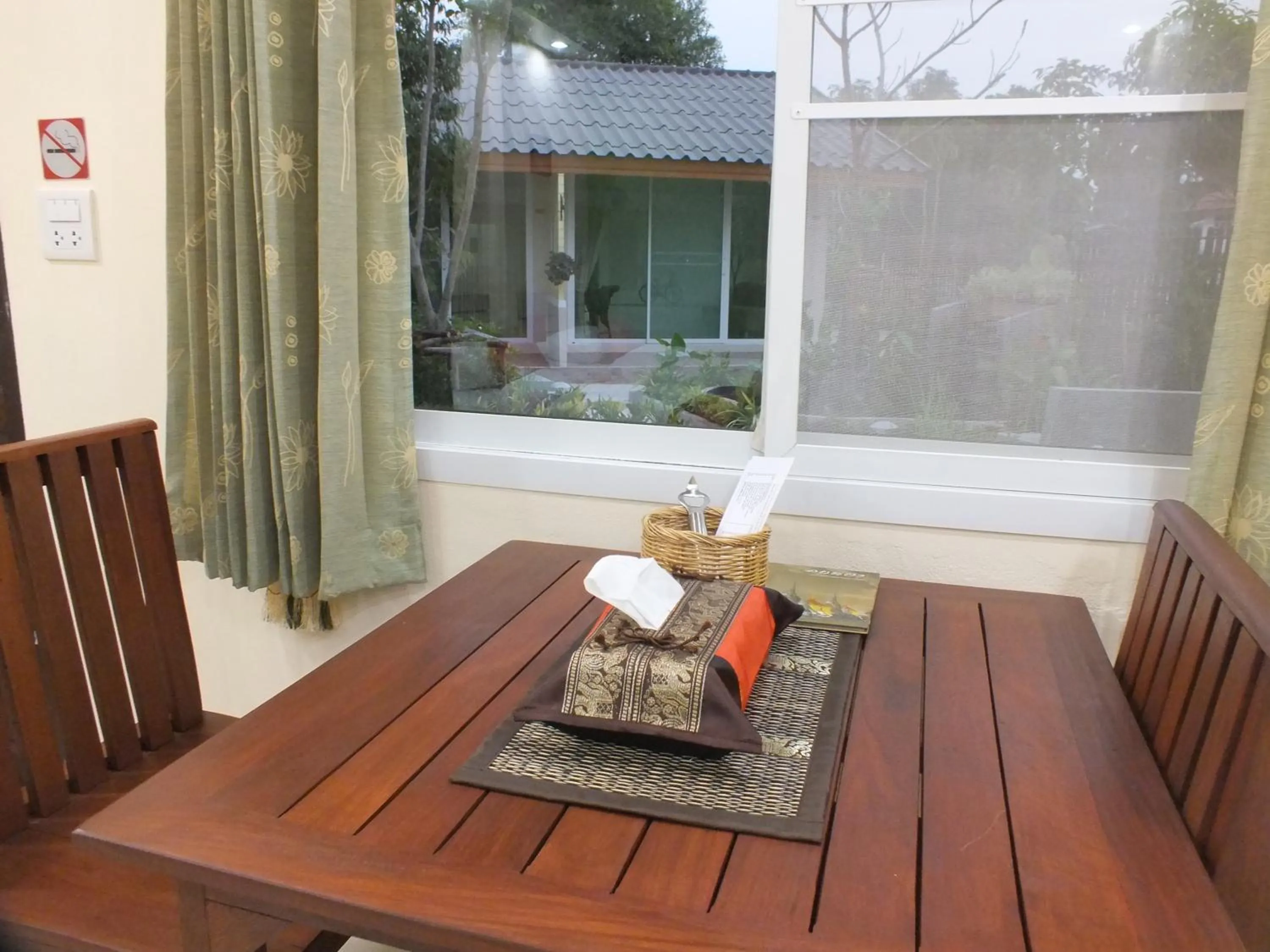 Seating area in Q Zone Boutique House