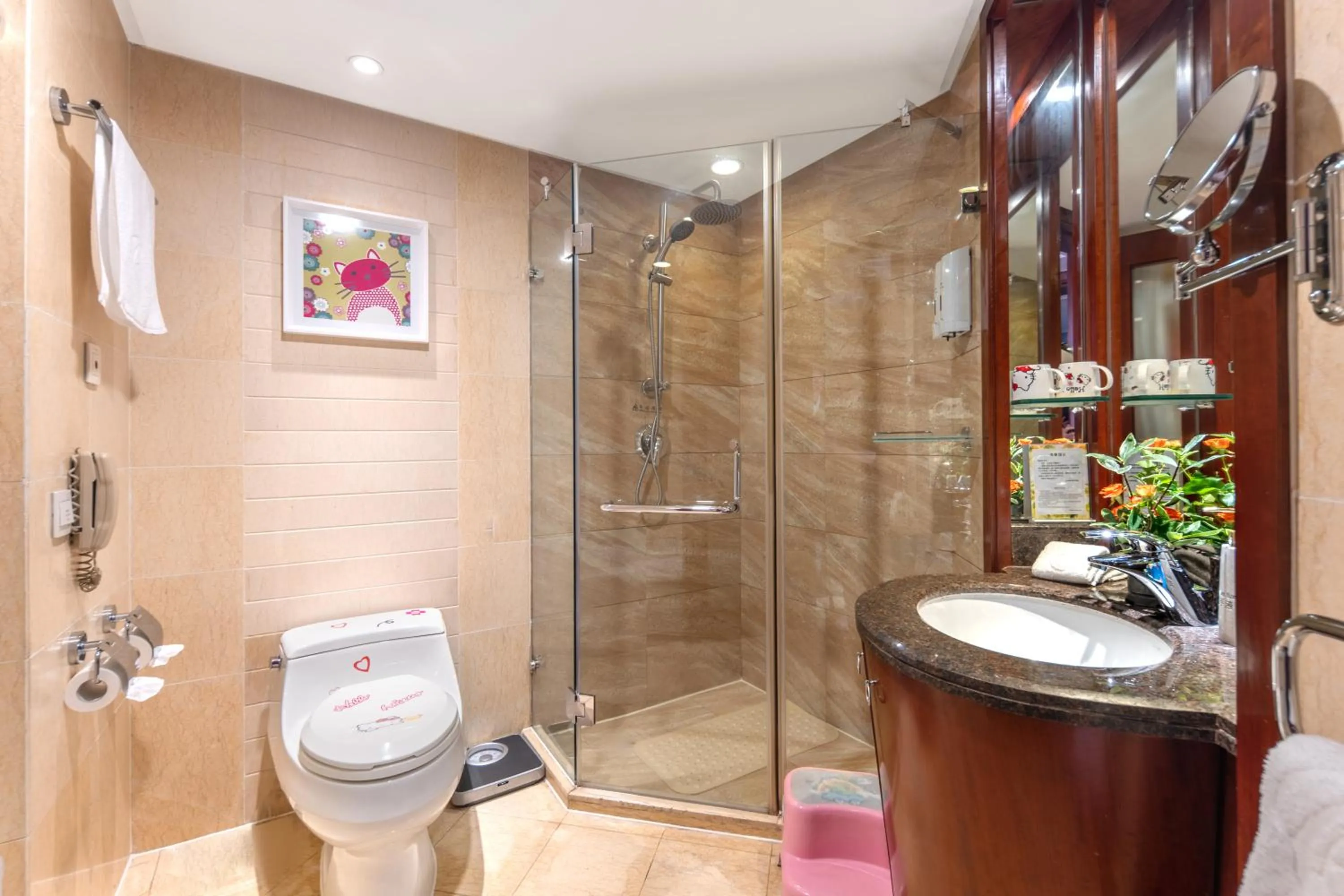 Toilet in Plaza Hotel Yuyao