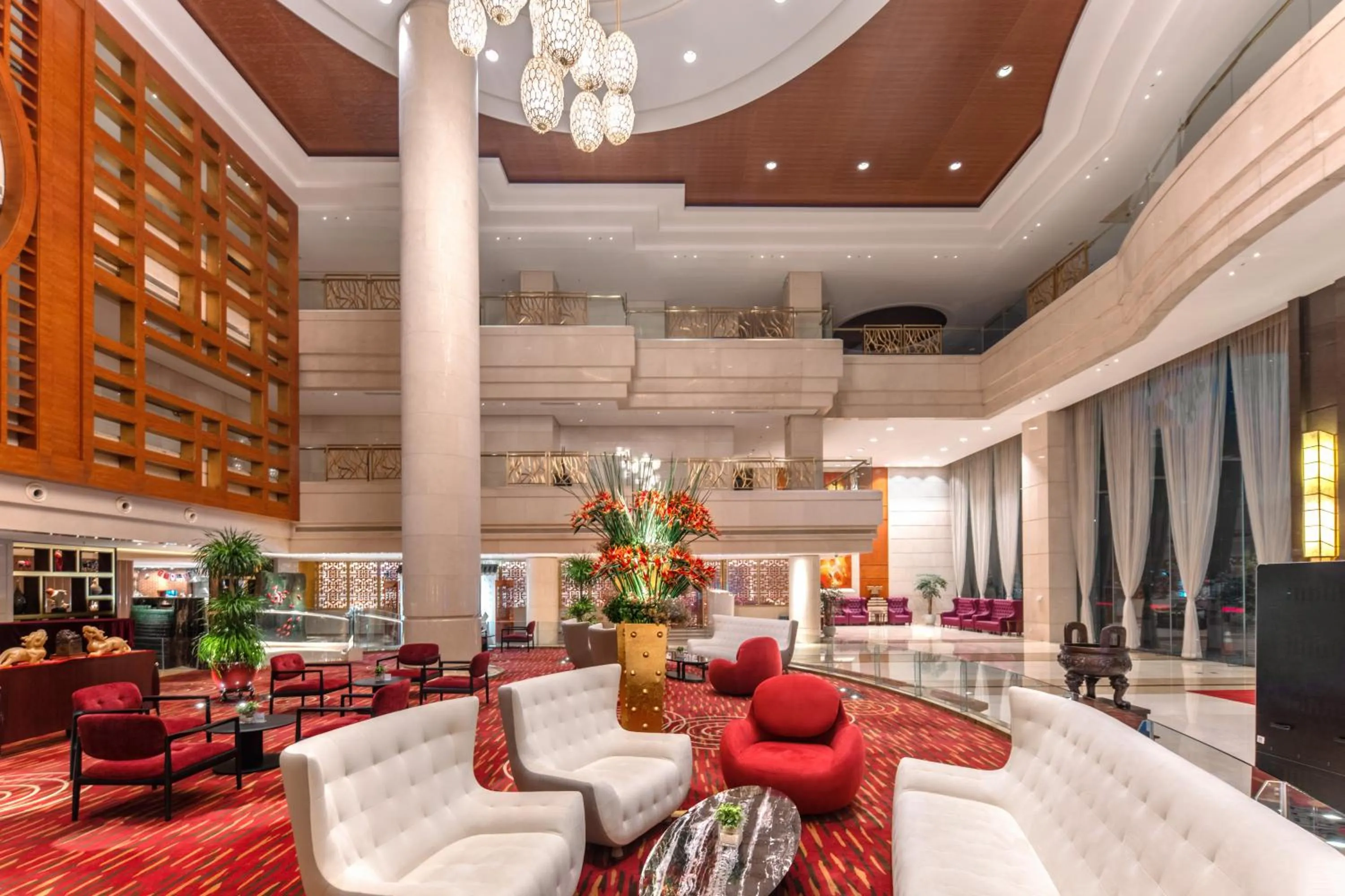 Lobby or reception in Plaza Hotel Yuyao