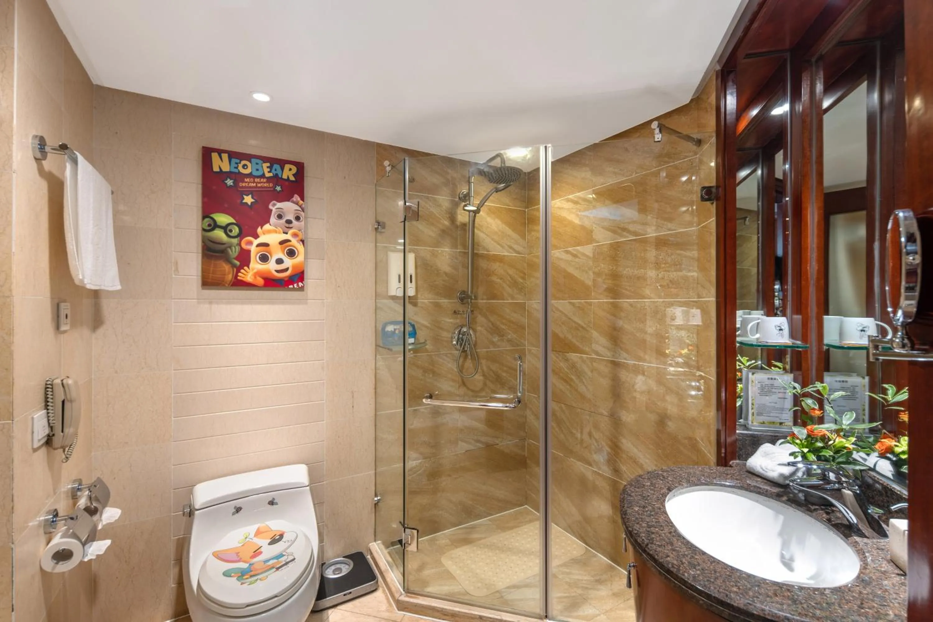 Shower in Plaza Hotel Yuyao