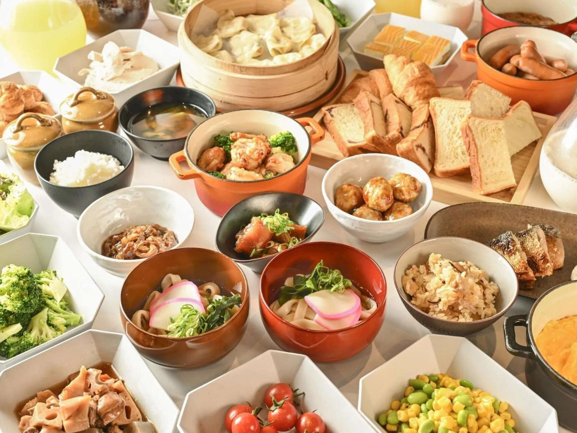 Breakfast in Sanco Inn Nagoya Fushimi