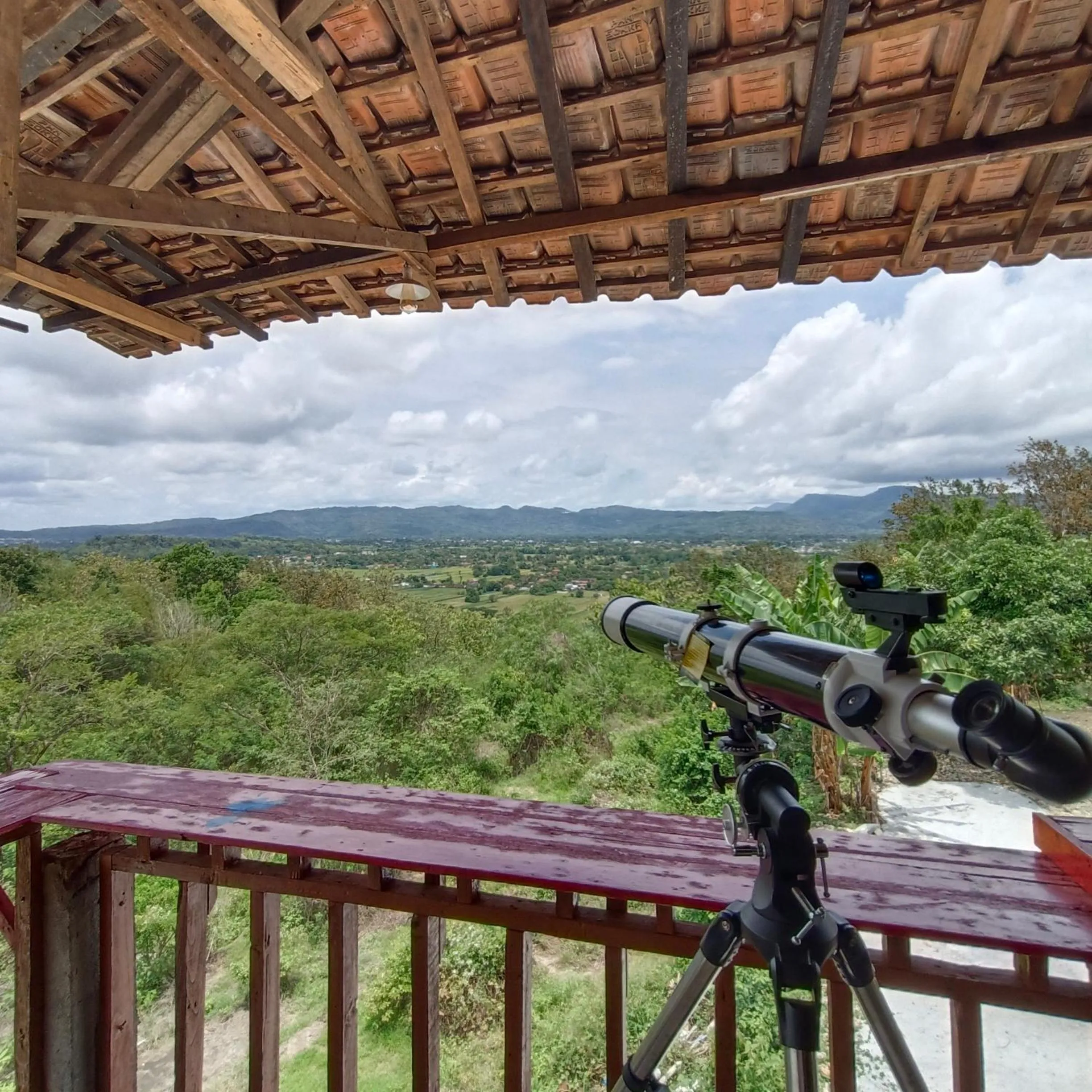 Mountain view in Omah Singo Stay & Resto Yogyakarta