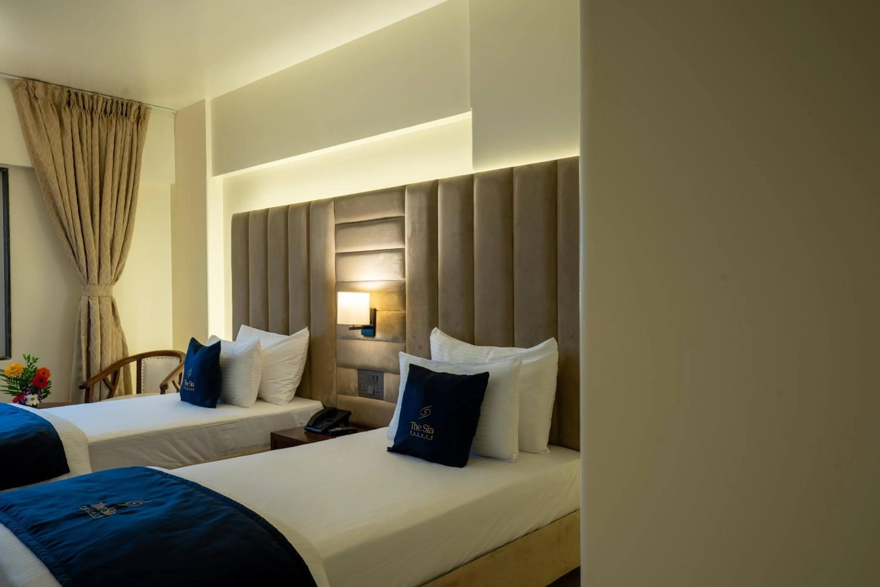 Bed in Mastiff Grand The Sia Palace Suites & Banquets, Khopoli, Near Imagica