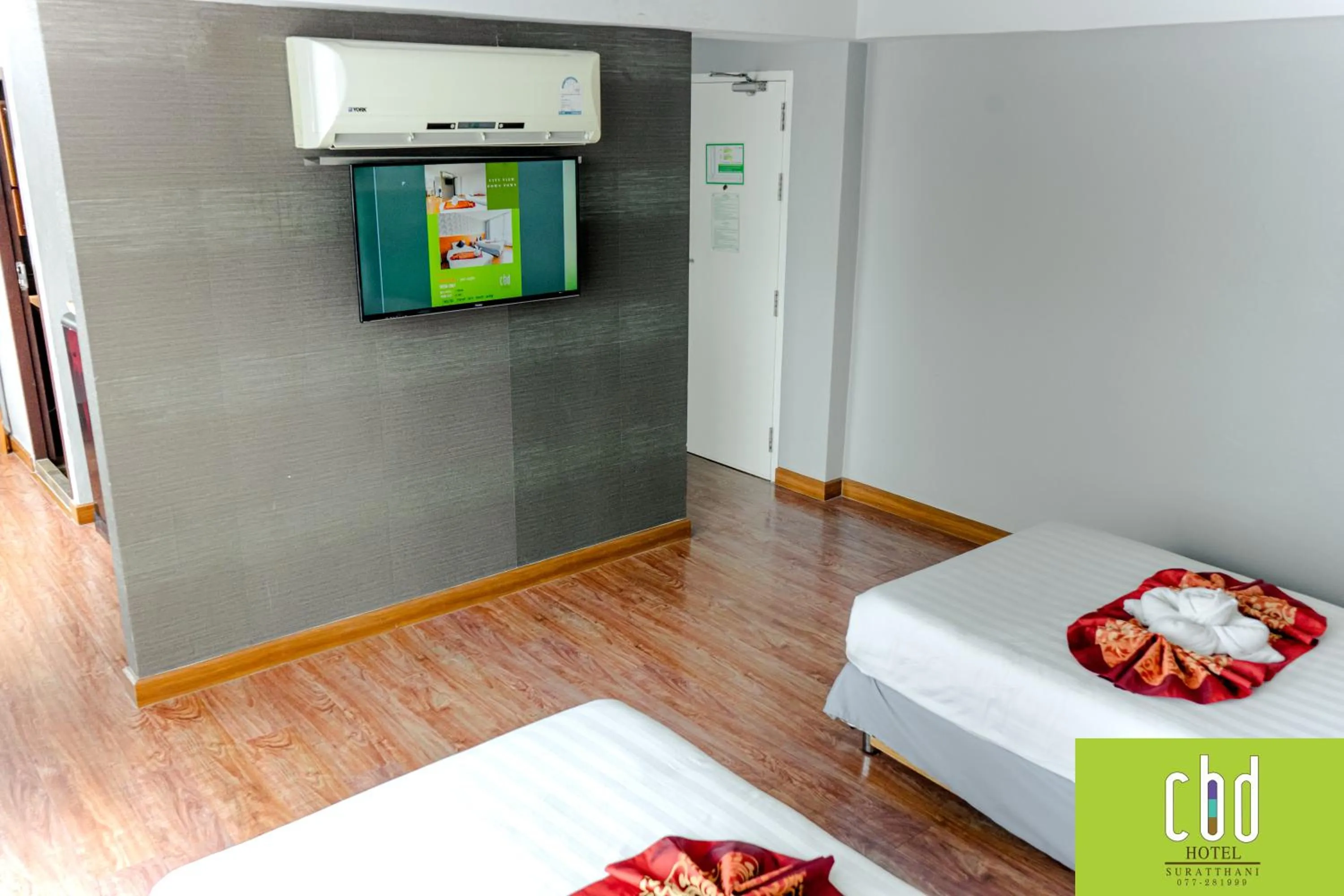 Bed in CBD Hotel Suratthani