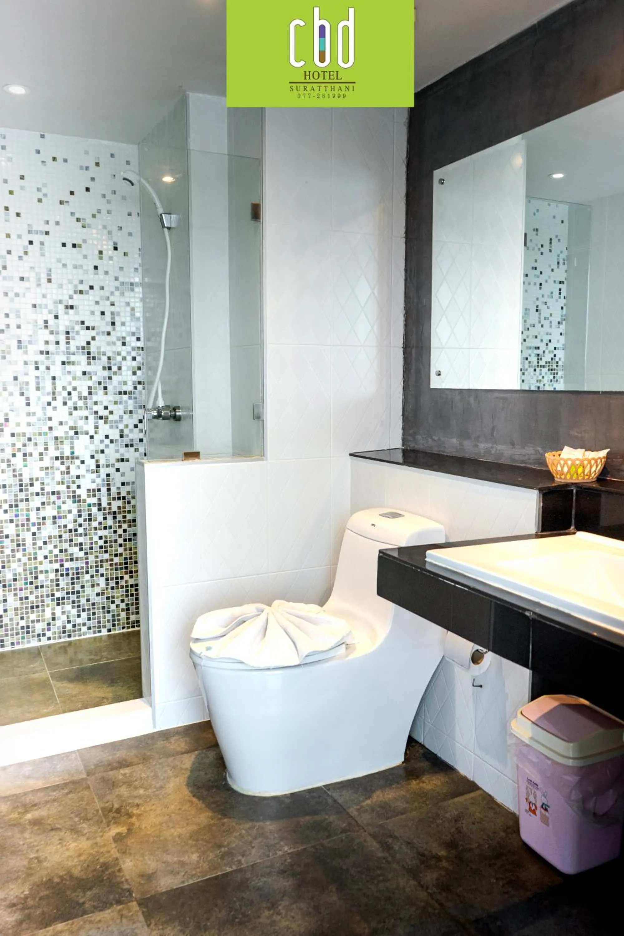 Bathroom in CBD Hotel Suratthani