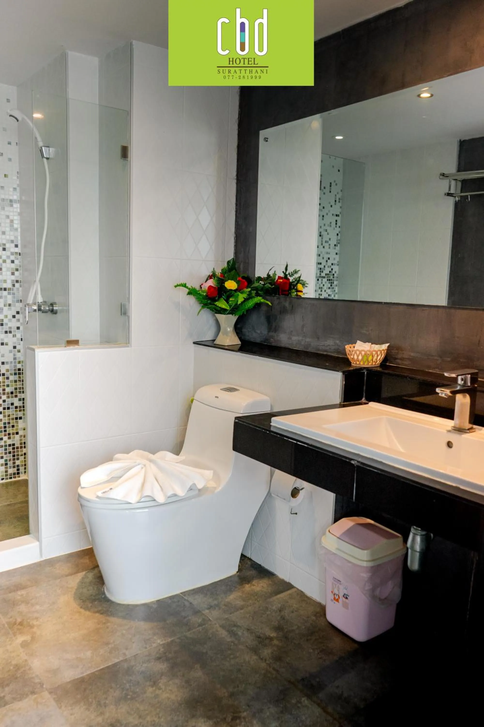 Bathroom in CBD Hotel Suratthani