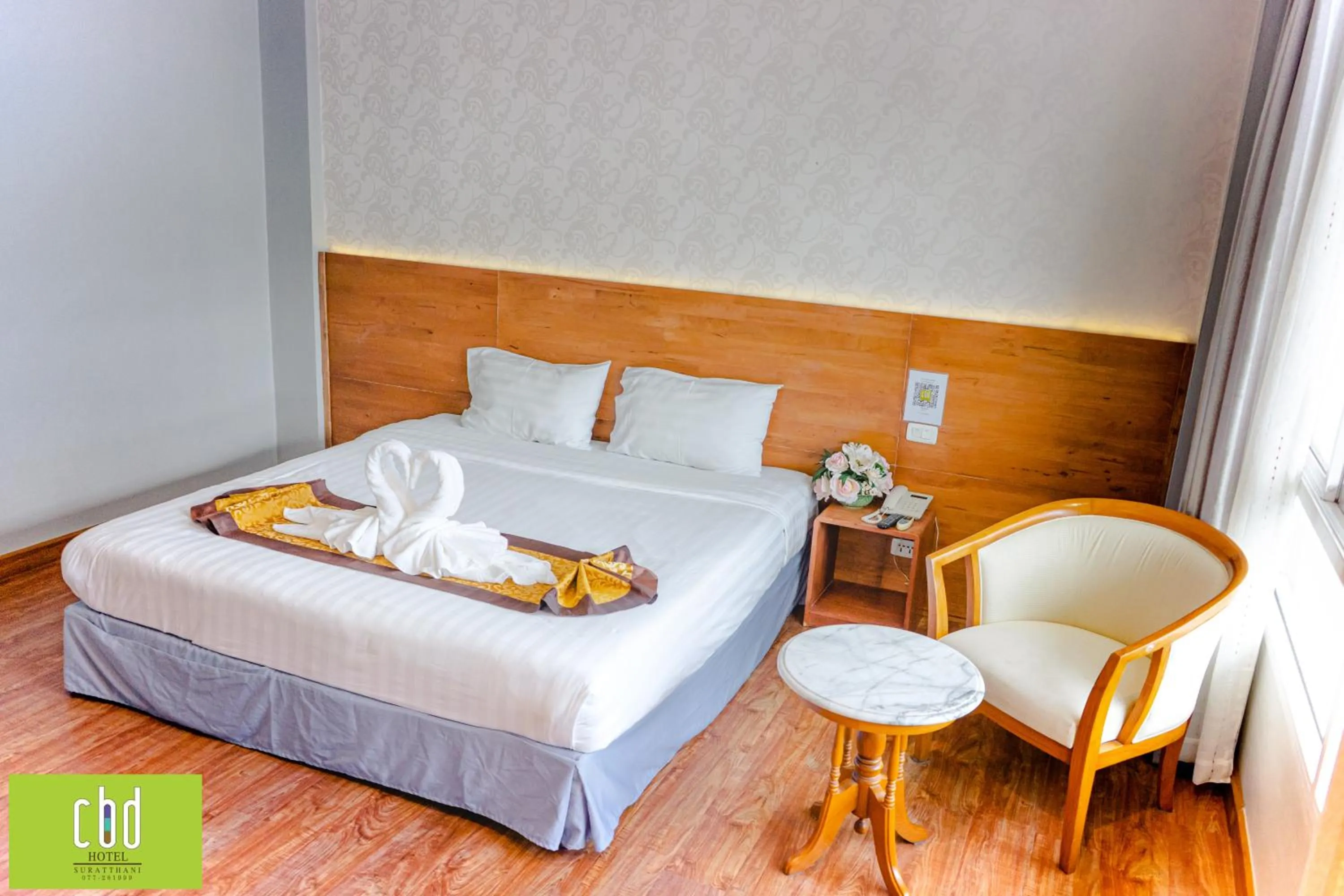 Bed in CBD Hotel Suratthani