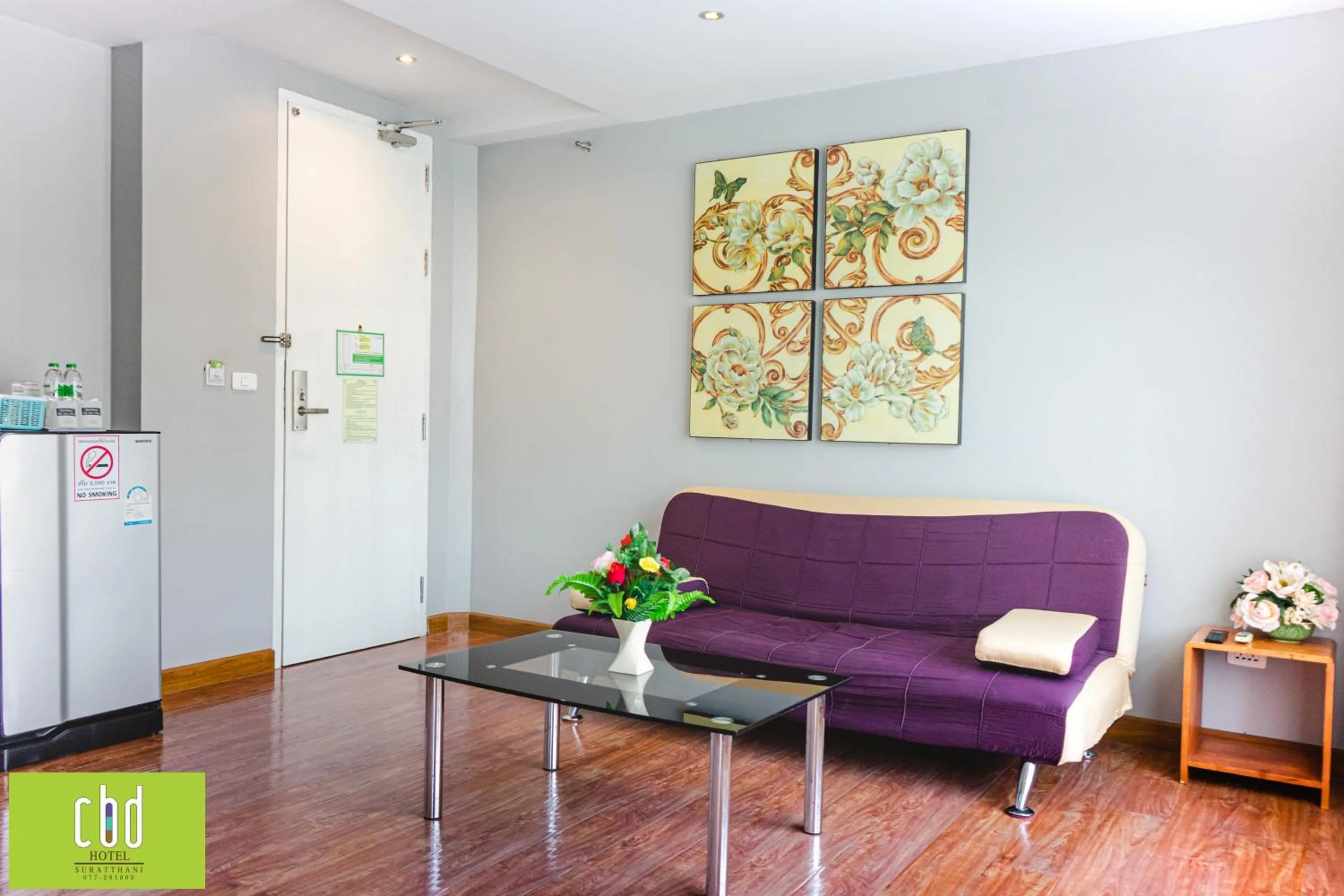 Living room in CBD Hotel Suratthani