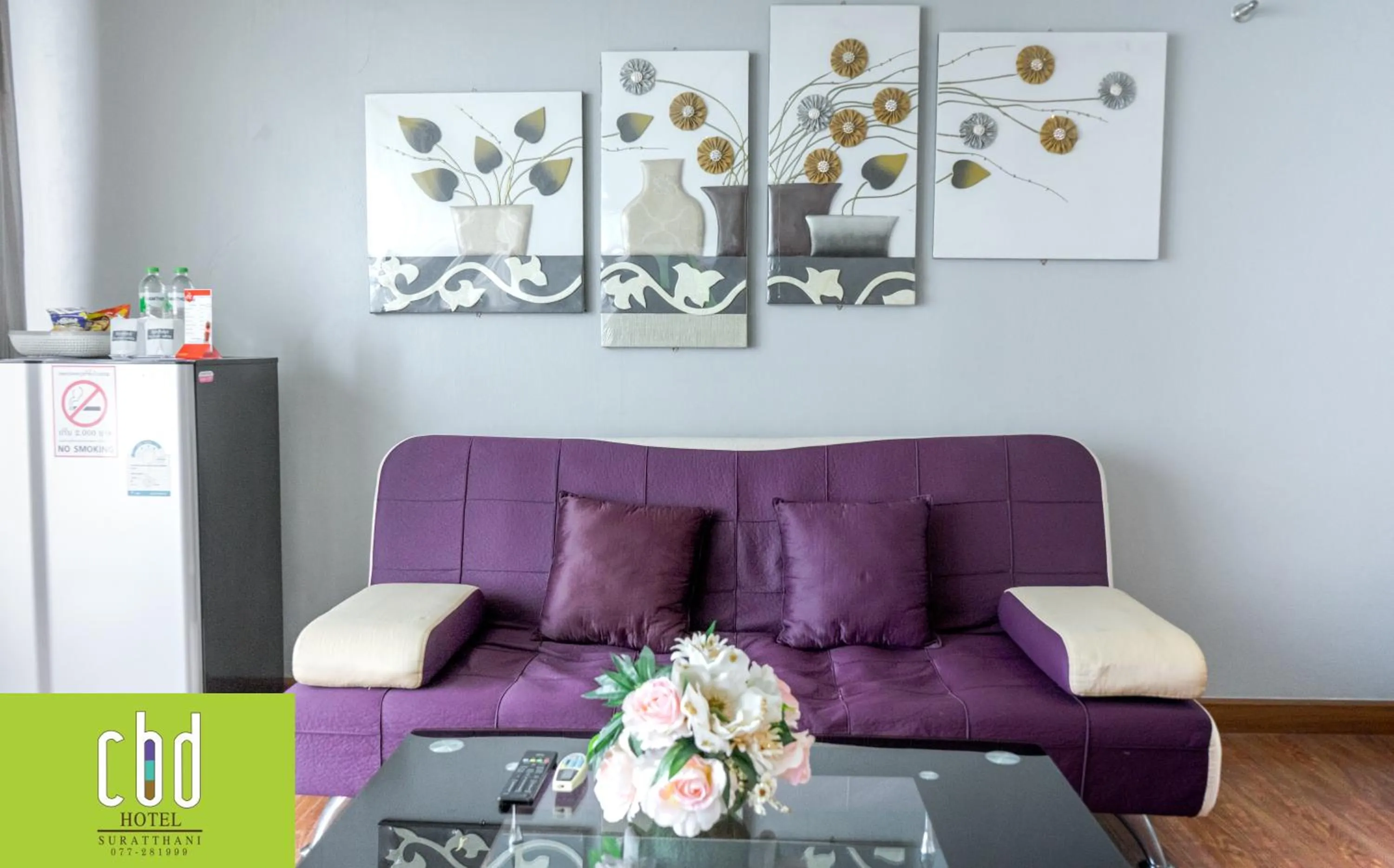 Living room in CBD Hotel Suratthani