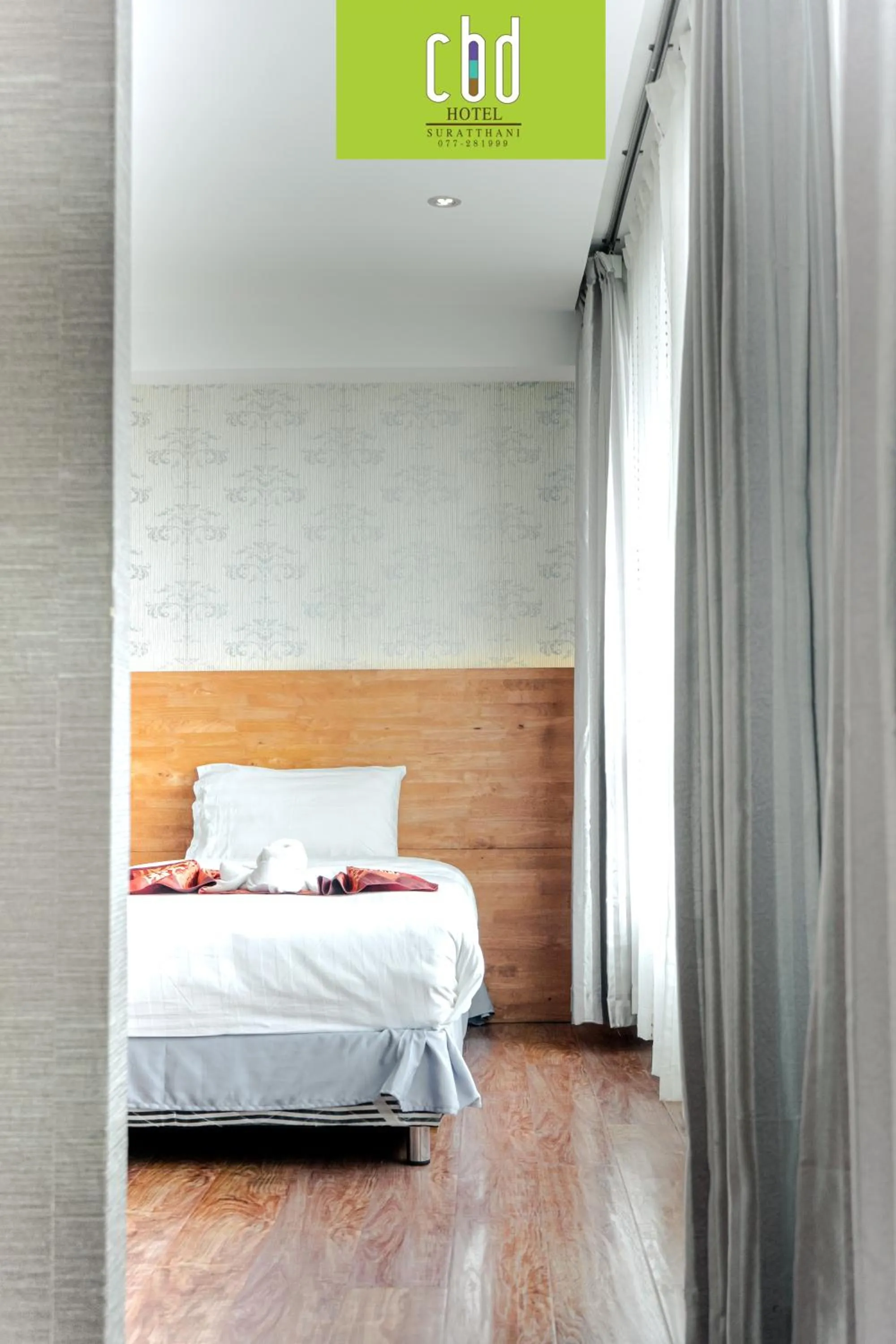 Bed in CBD Hotel Suratthani