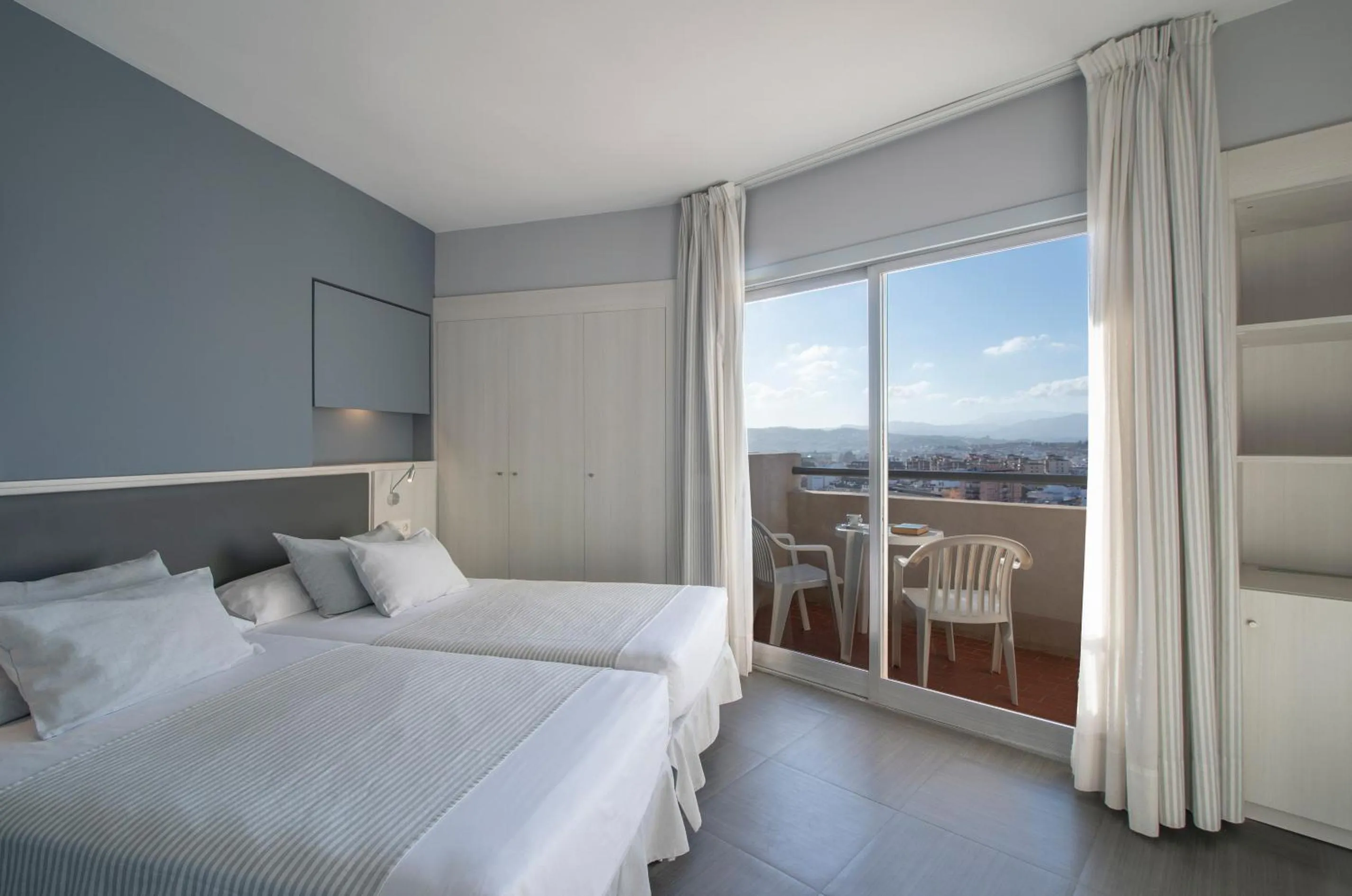 Balcony/Terrace, Bed in Hotel El Puerto by Pierre Vacances