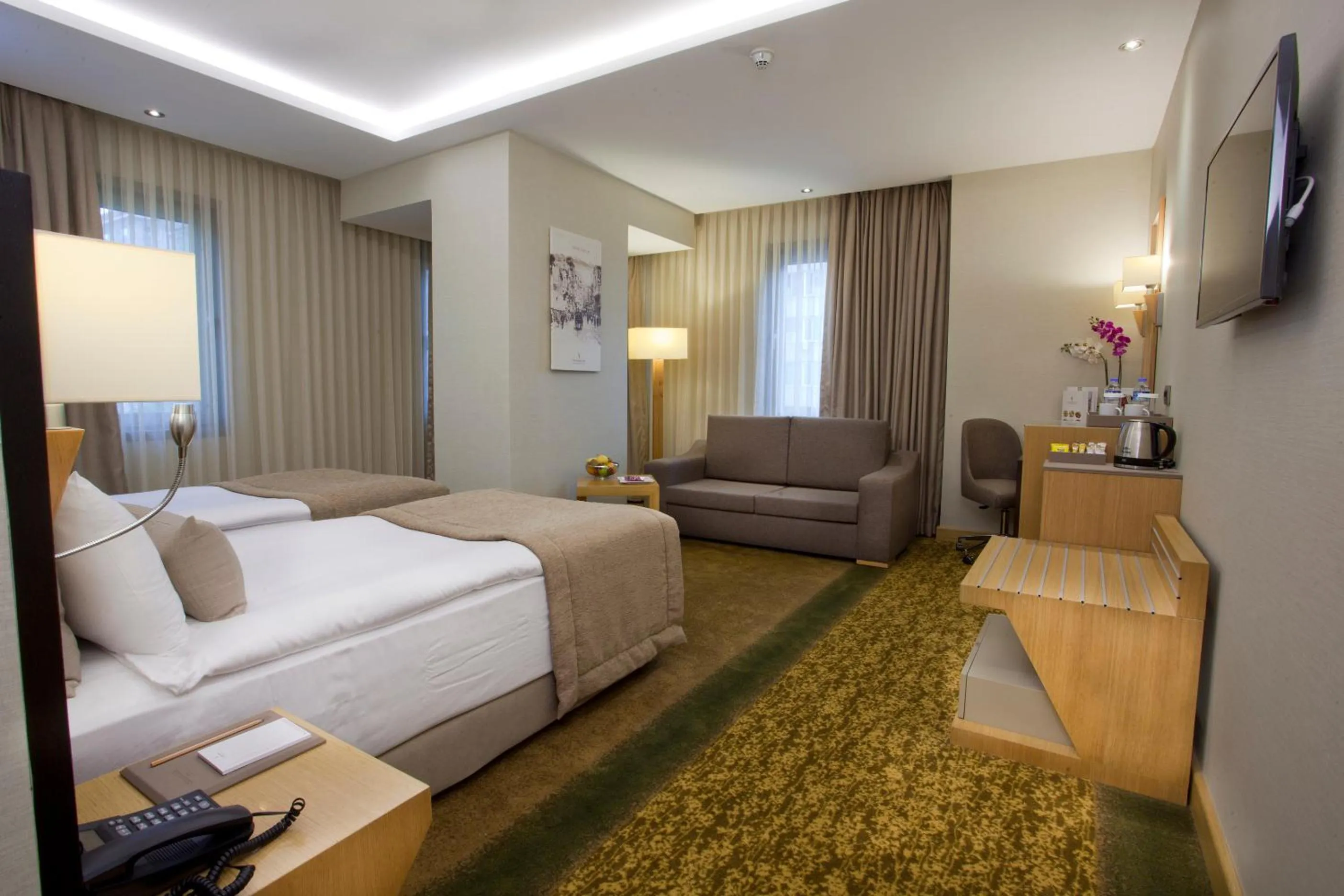 Photo of the whole room, Bed in The Parma Hotel & Spa Taksim