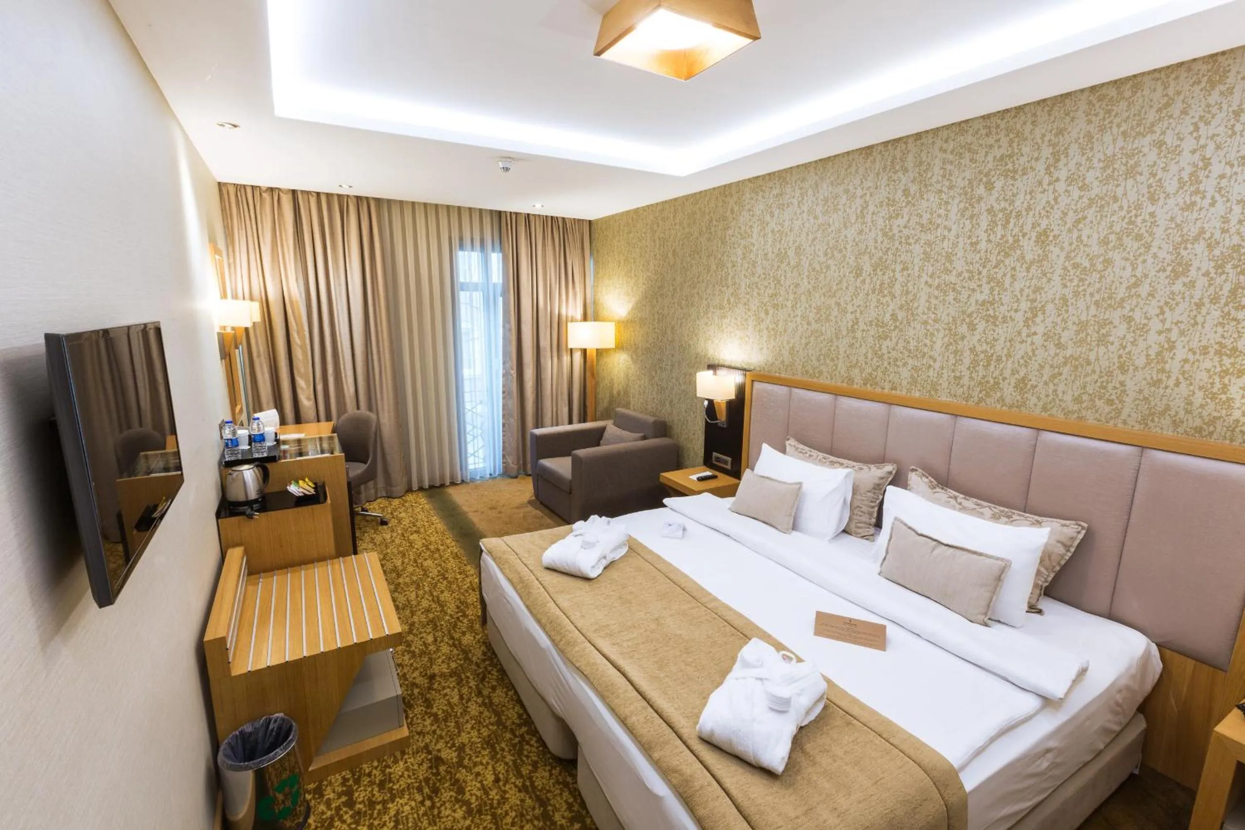 Bed in The Parma Hotel & Spa Taksim