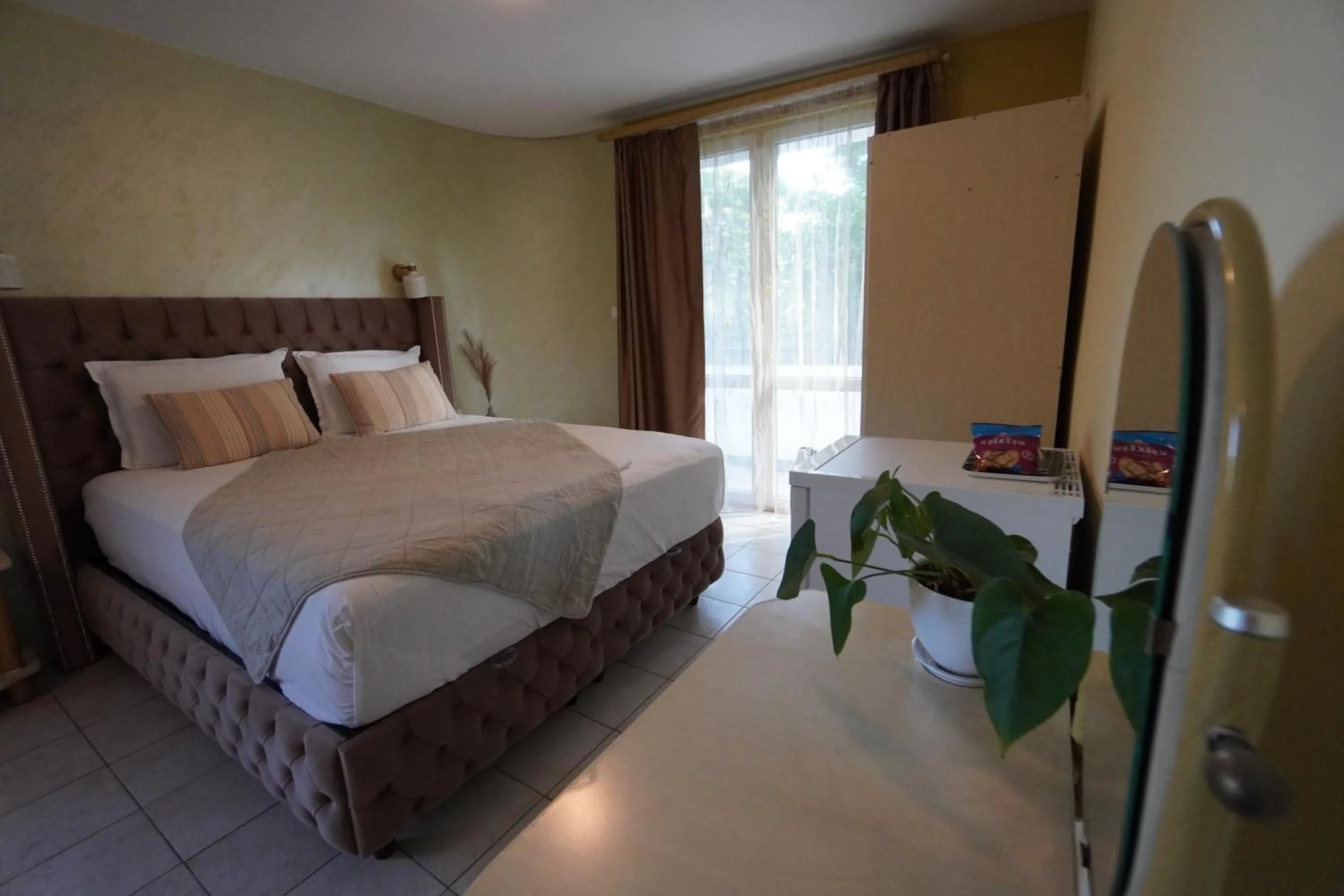 Bed in Jeweller Hotel