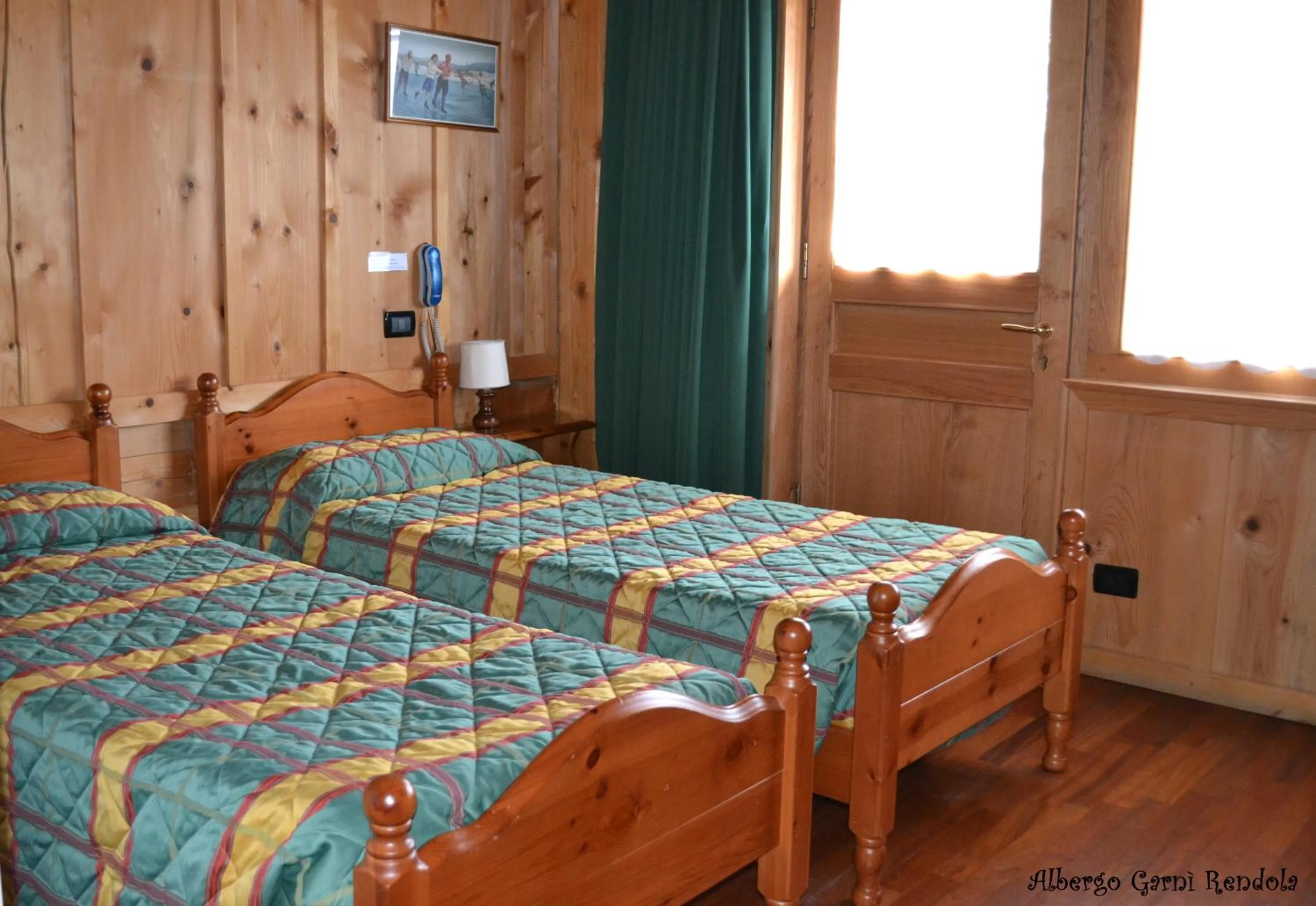 Bed in Albergo Rendola