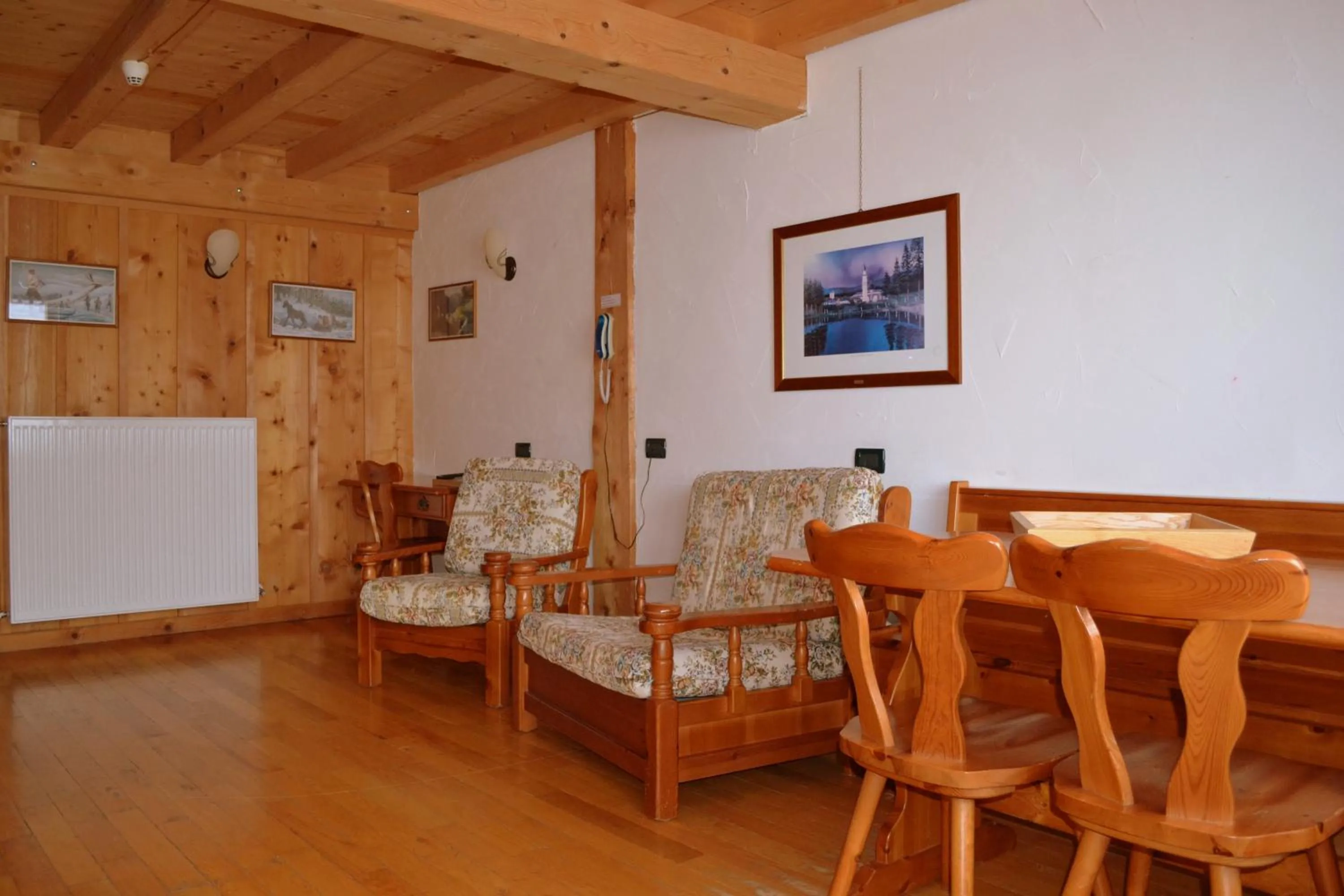 Living room in Albergo Rendola