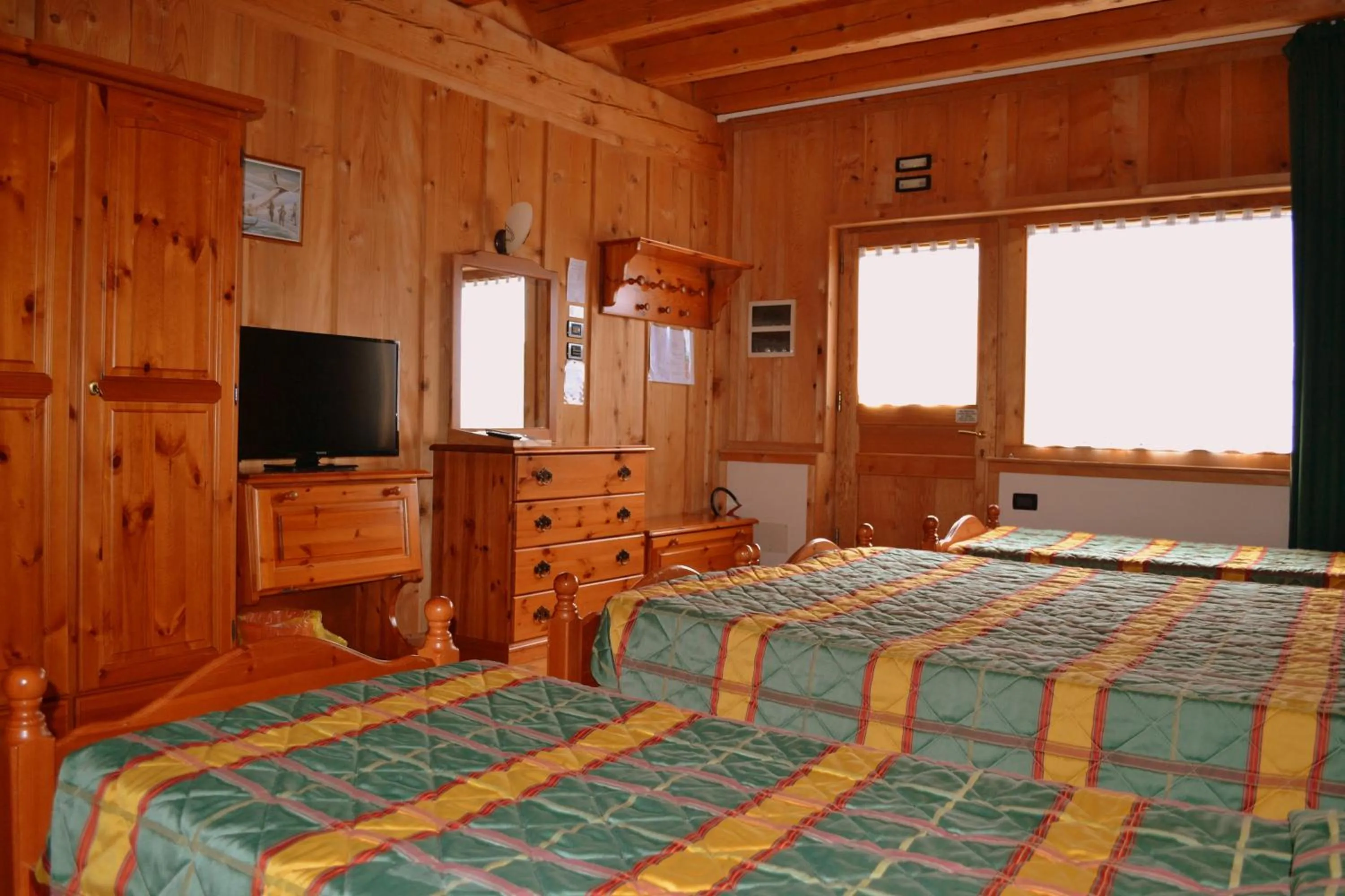 Bed in Albergo Rendola