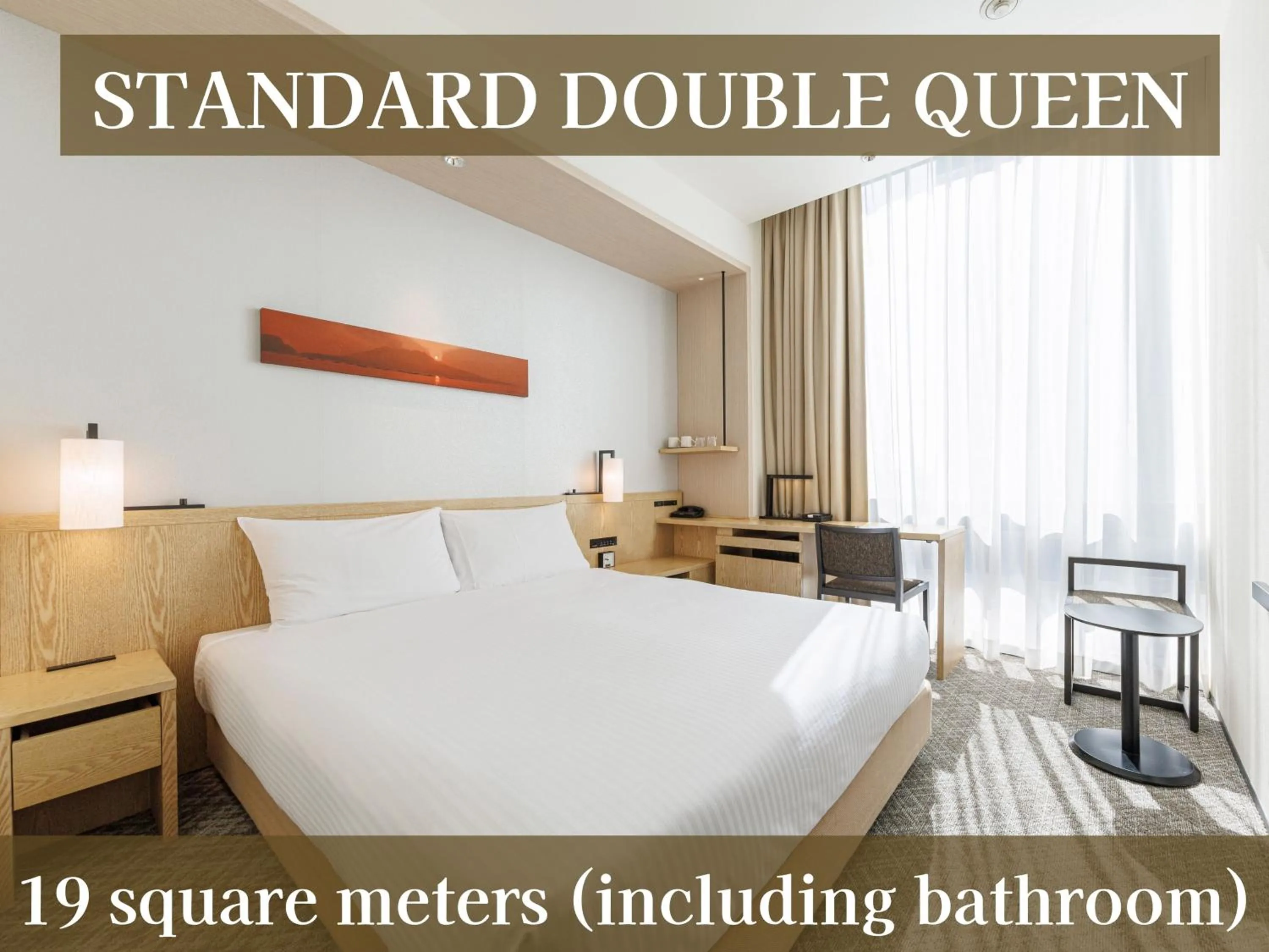 Photo of the whole room, Bed in JR Kyushu Hotel Blossom Shinjuku