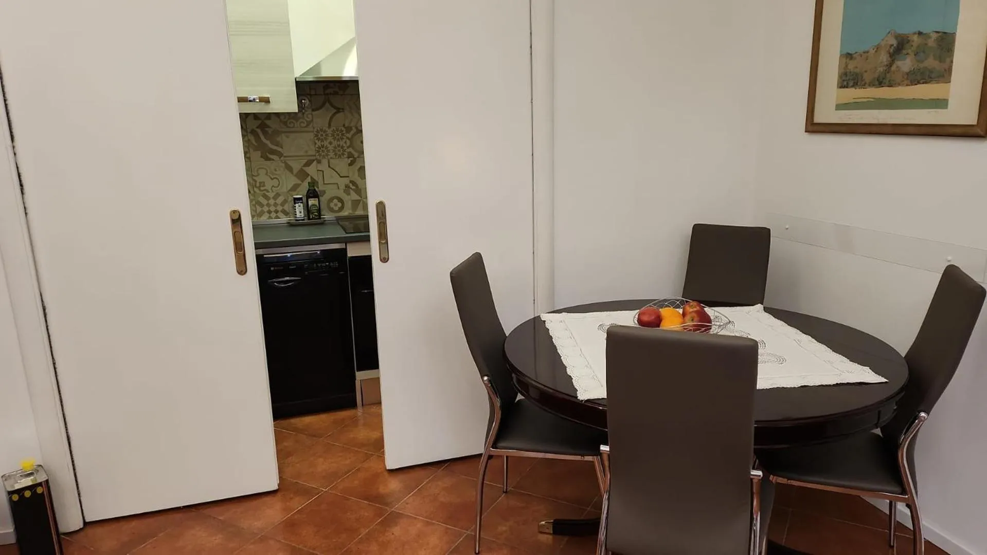 Kitchen or kitchenette in Domus Chiara al Colosseo