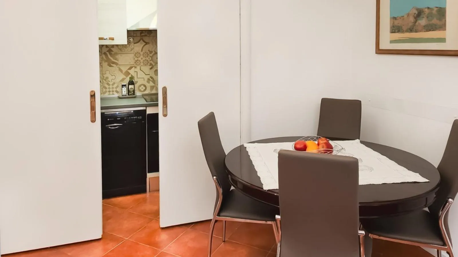 Seating area in Domus Chiara al Colosseo