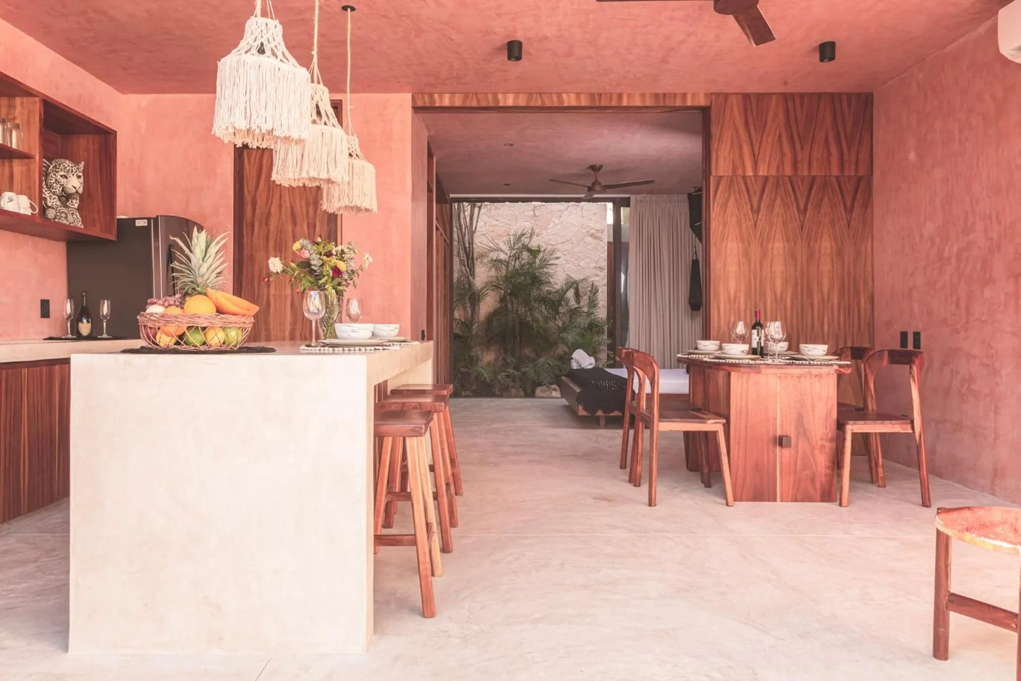 Living room in Entorno Tulum - Luxury Villas