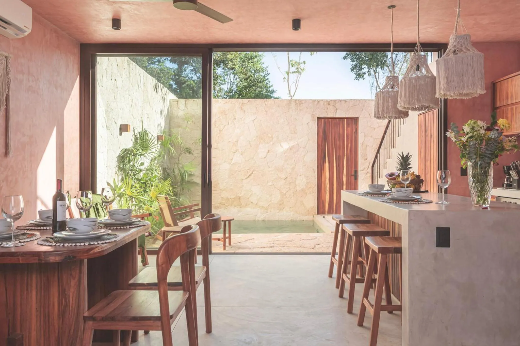Living room in Entorno Tulum - Luxury Villas
