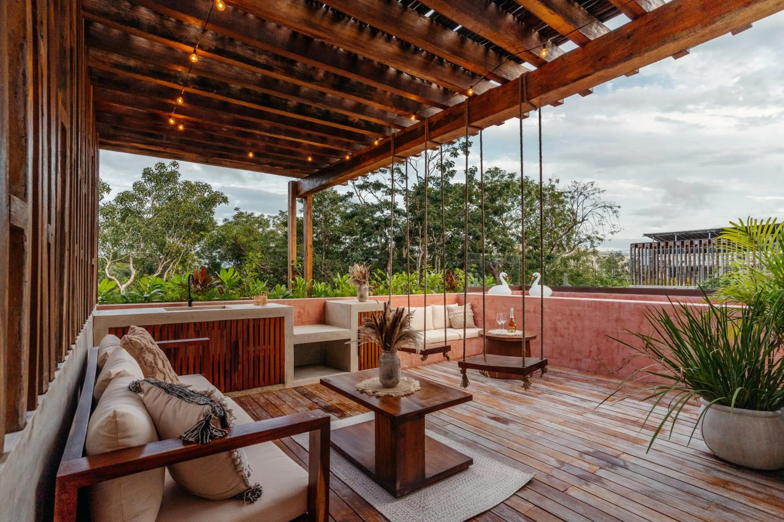 Balcony/Terrace in Entorno Tulum - Luxury Villas