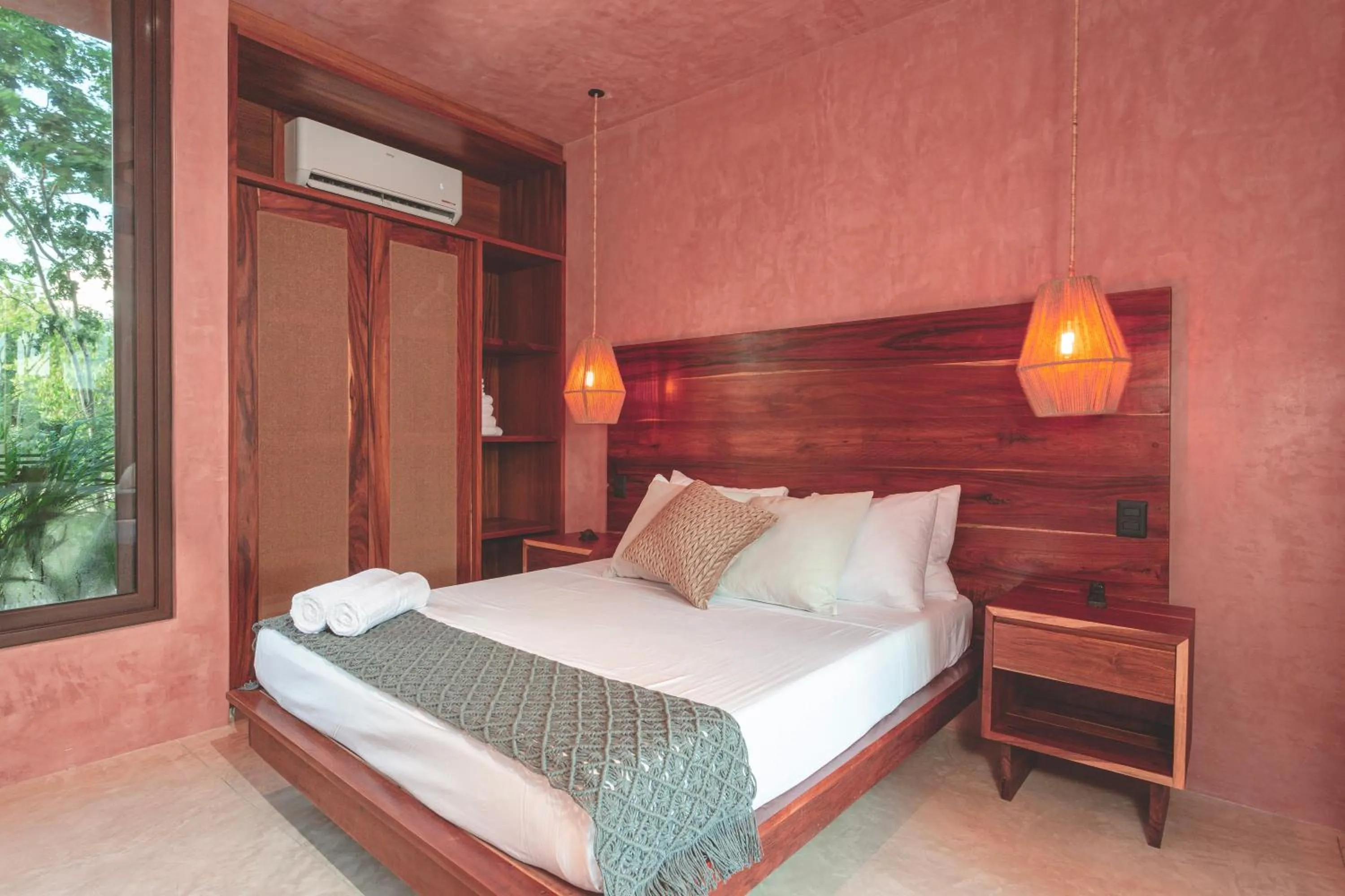 Bedroom, Bed in Entorno Tulum - Luxury Villas