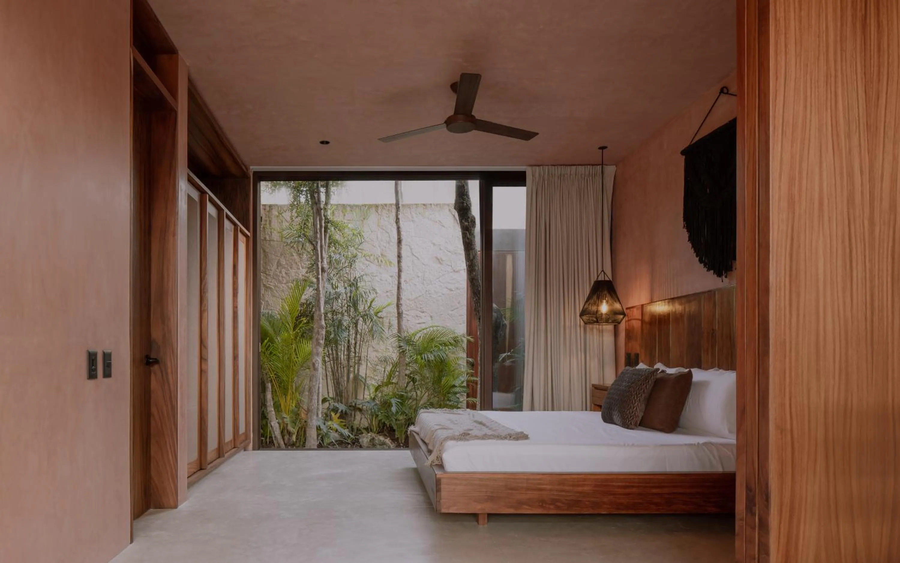 Bedroom, Bed in Entorno Tulum - Luxury Villas