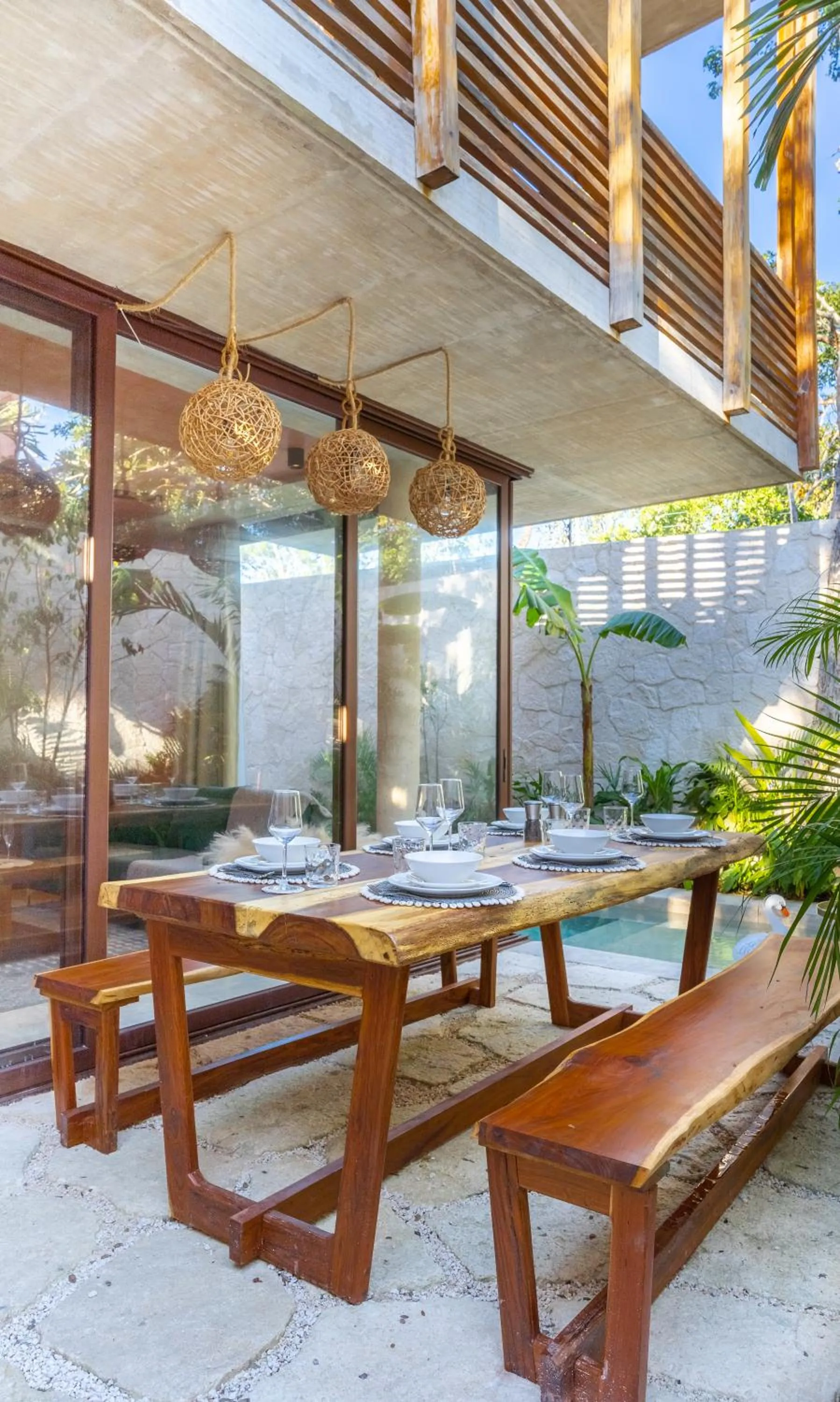 Dining area in Entorno Tulum - Luxury Villas